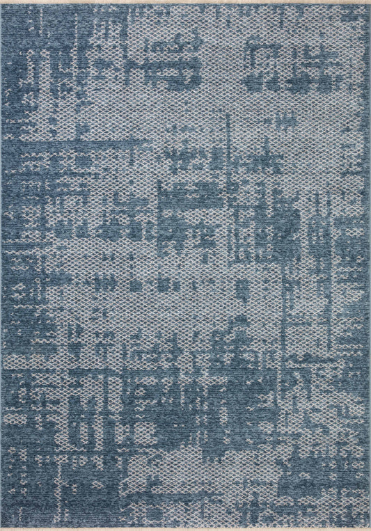 Loloi II Vance VAN-01 Denim Dove Traditional Power Loomed Rug