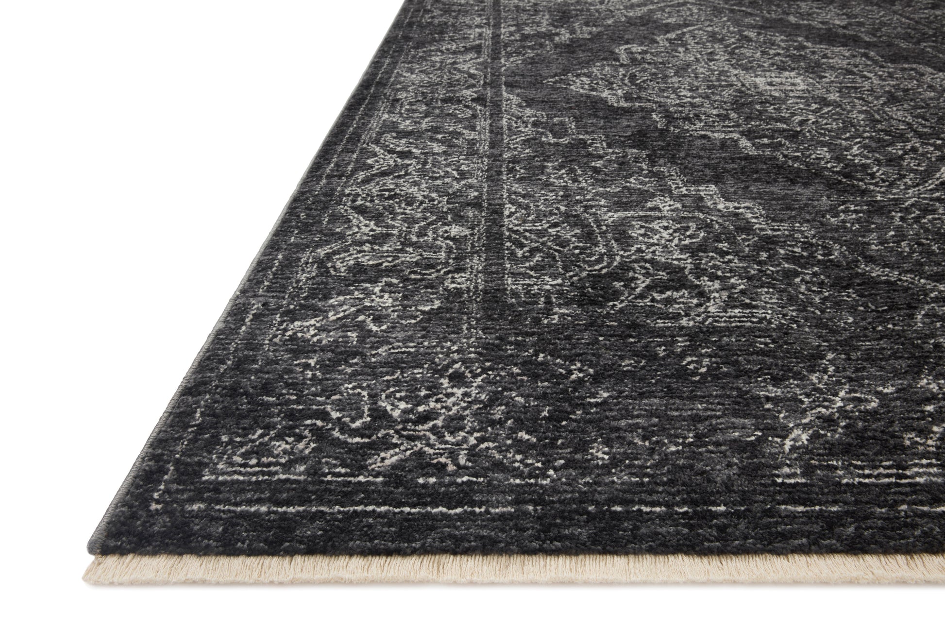 Loloi II Vance VAN-03 Charcoal Dove Traditional Power Loomed Rug