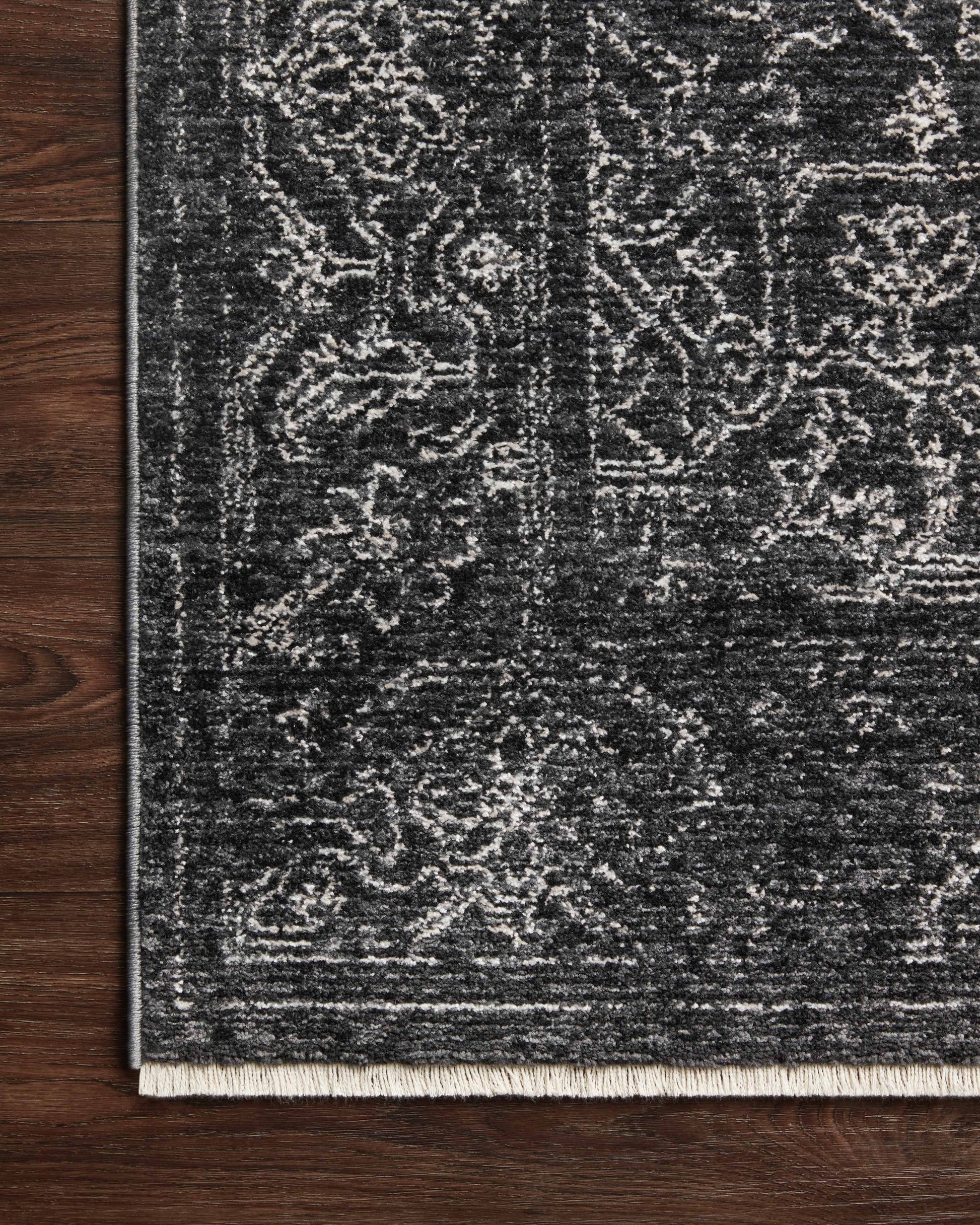 Loloi II Vance VAN-03 Charcoal Dove Traditional Power Loomed Rug