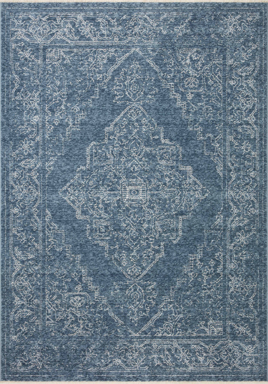 Loloi II Vance VAN-03 Denim Dove Traditional Power Loomed Rug