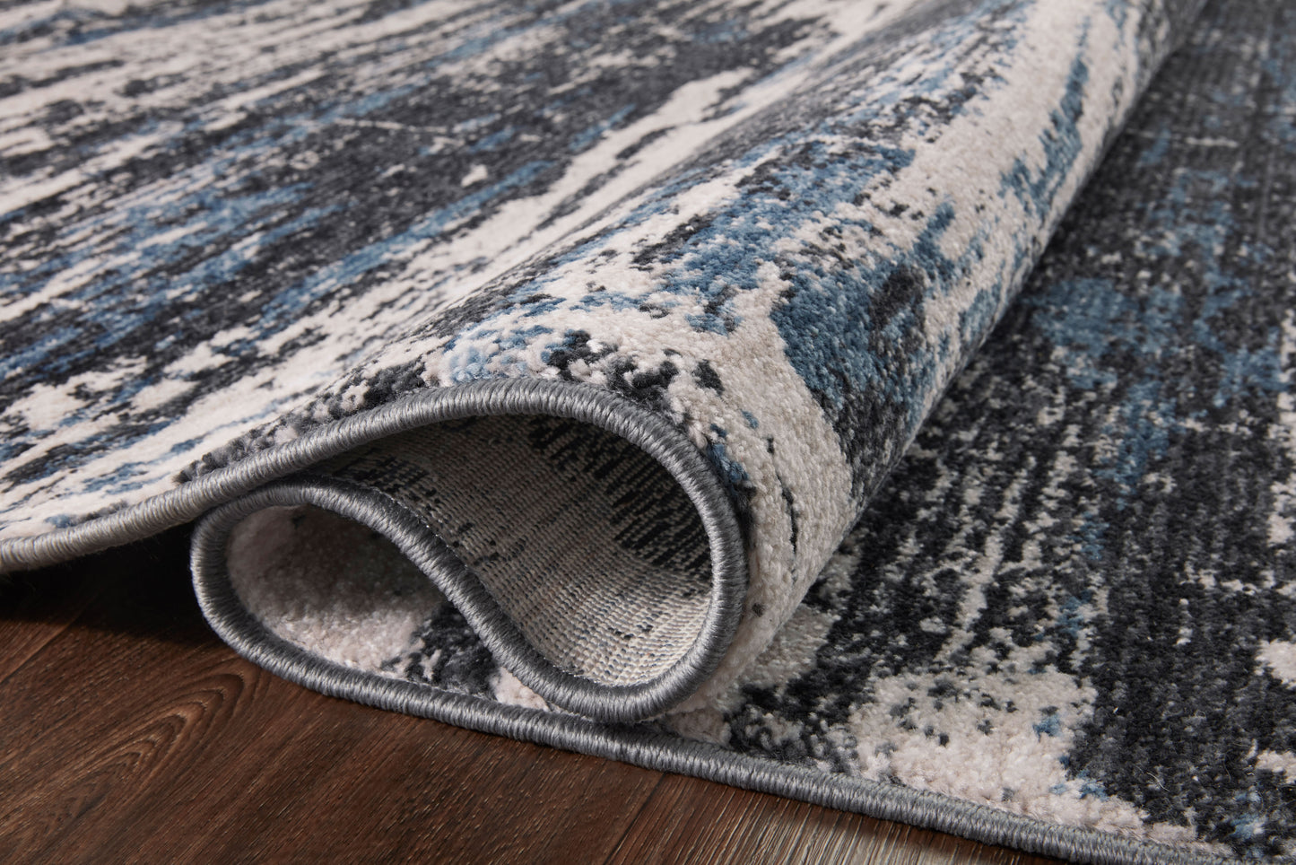 Loloi II Vance VAN-04 Charcoal Dove Traditional Power Loomed Rug