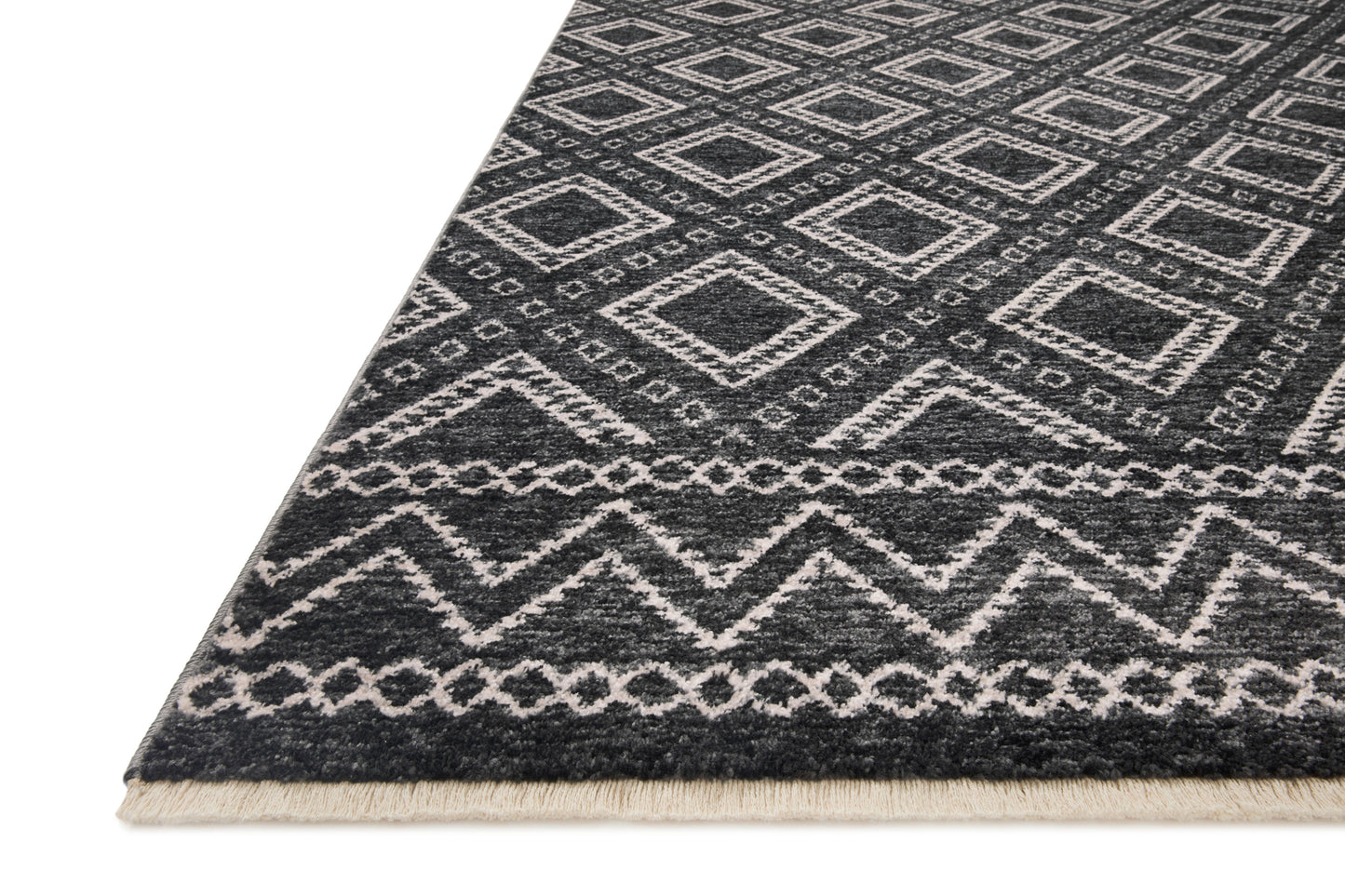 Loloi II Vance VAN-05 Charcoal Dove Traditional Power Loomed Rug