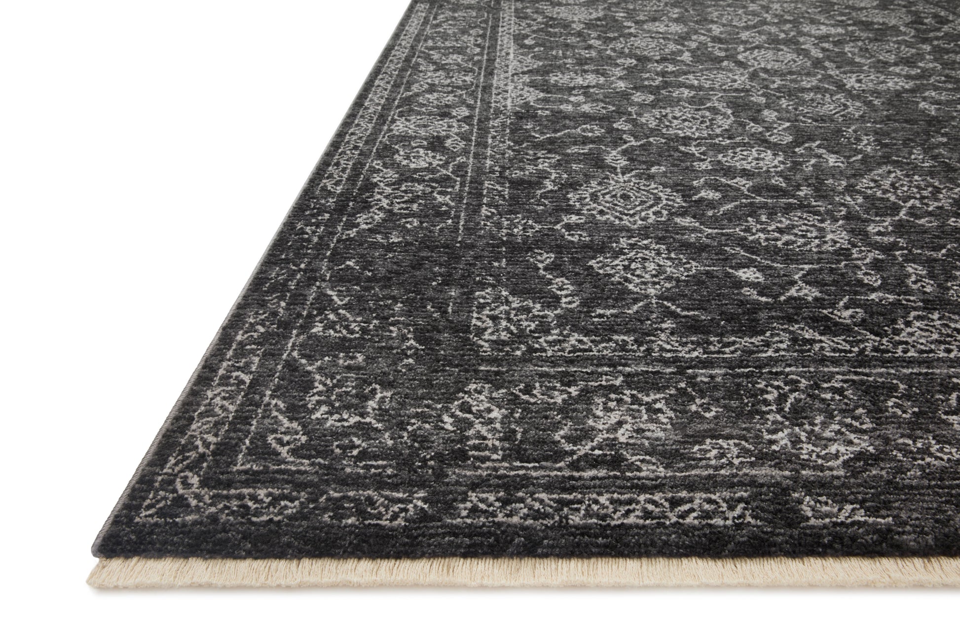 Loloi II Vance VAN-09 Charcoal Dove Traditional Power Loomed Rug