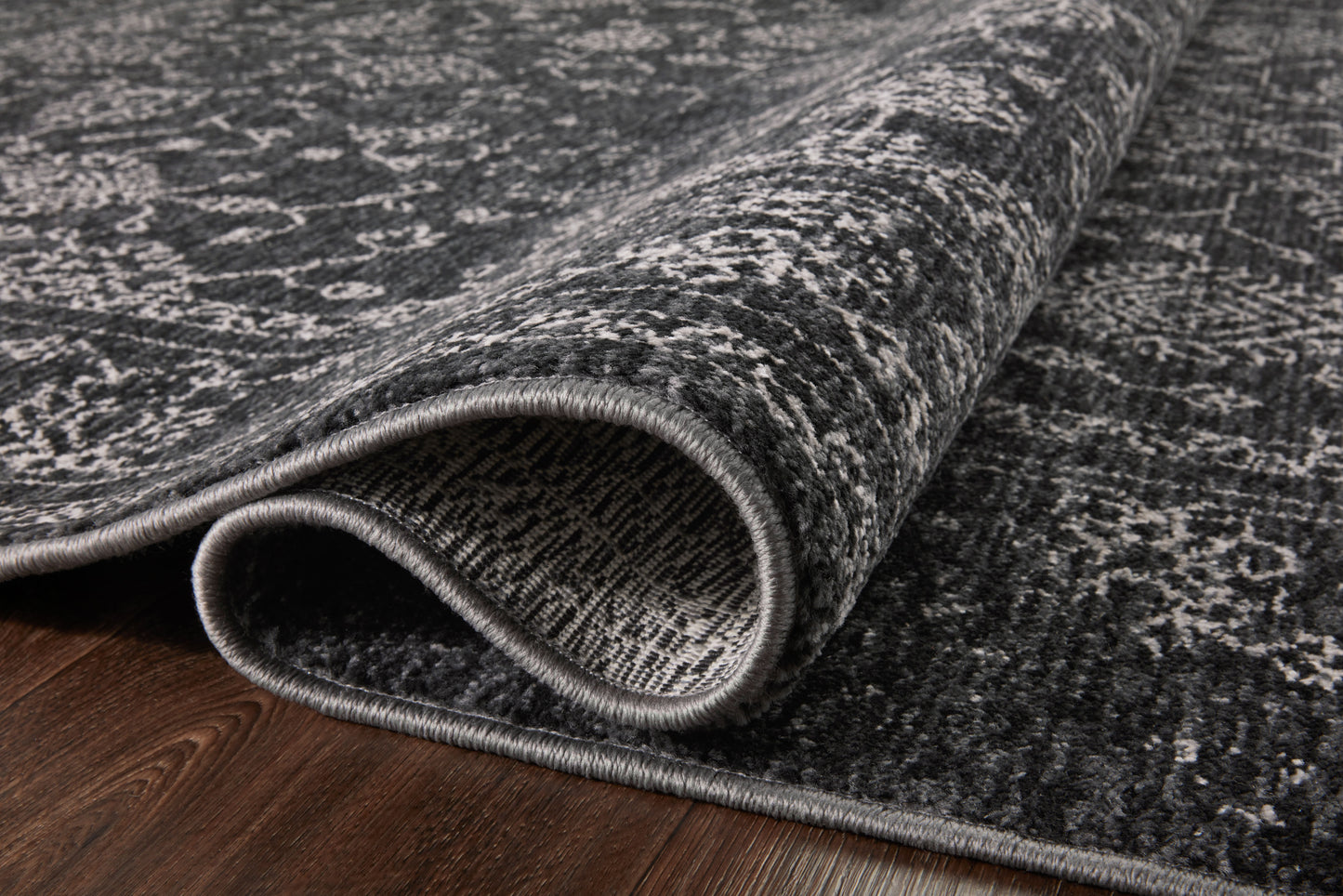 Loloi II Vance VAN-09 Charcoal Dove Traditional Power Loomed Rug