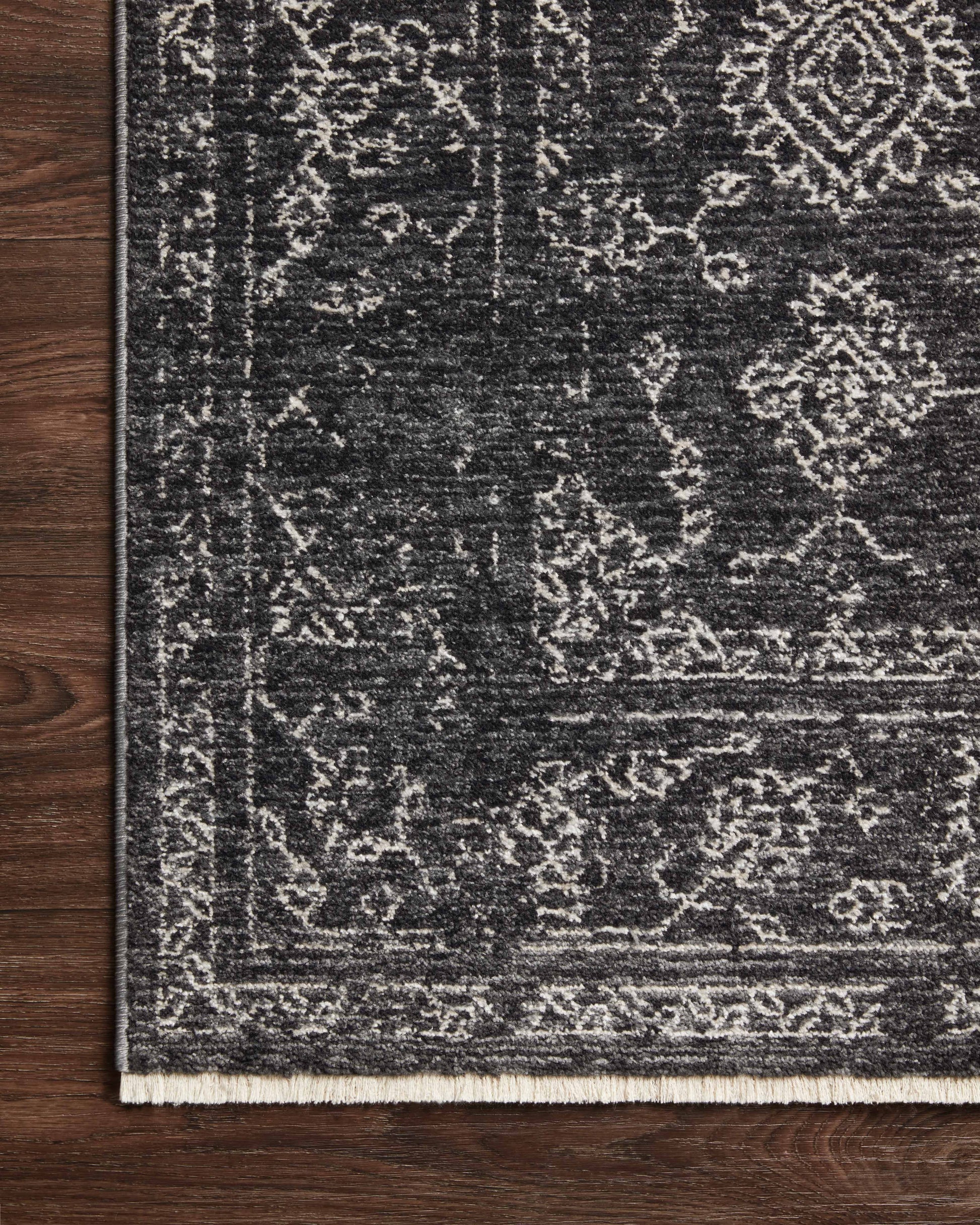 Loloi II Vance VAN-09 Charcoal Dove Traditional Power Loomed Rug