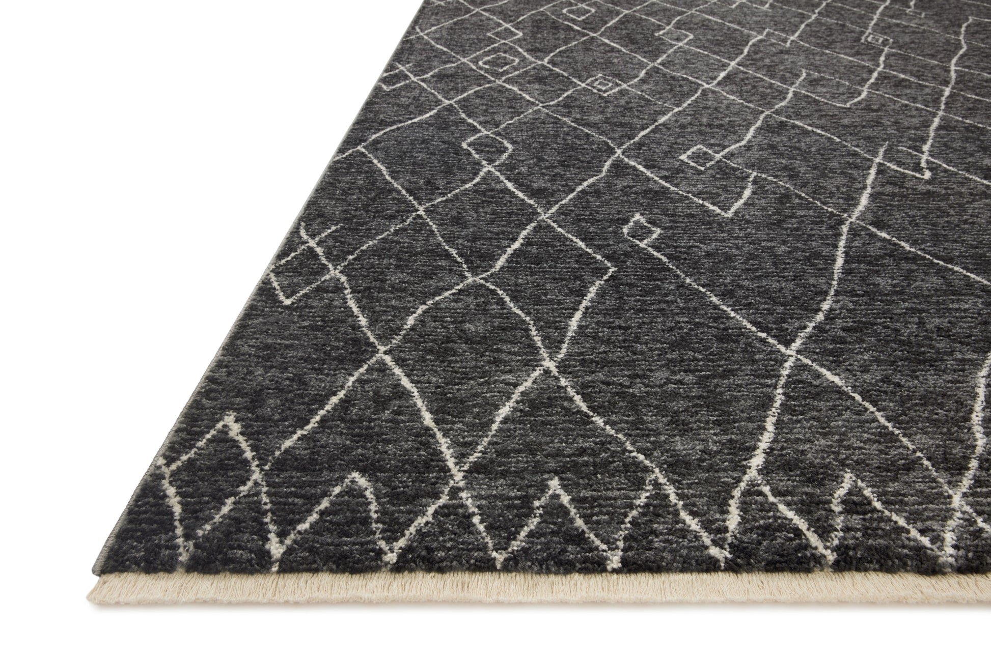 Loloi II Vance VAN-11 Charcoal Dove Traditional Power Loomed Rug