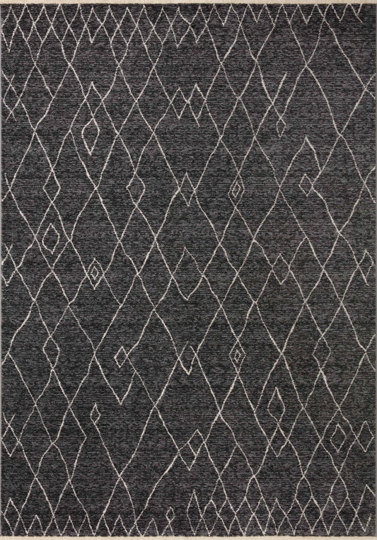 Loloi II Vance VAN-11 Charcoal Dove Traditional Power Loomed Rug