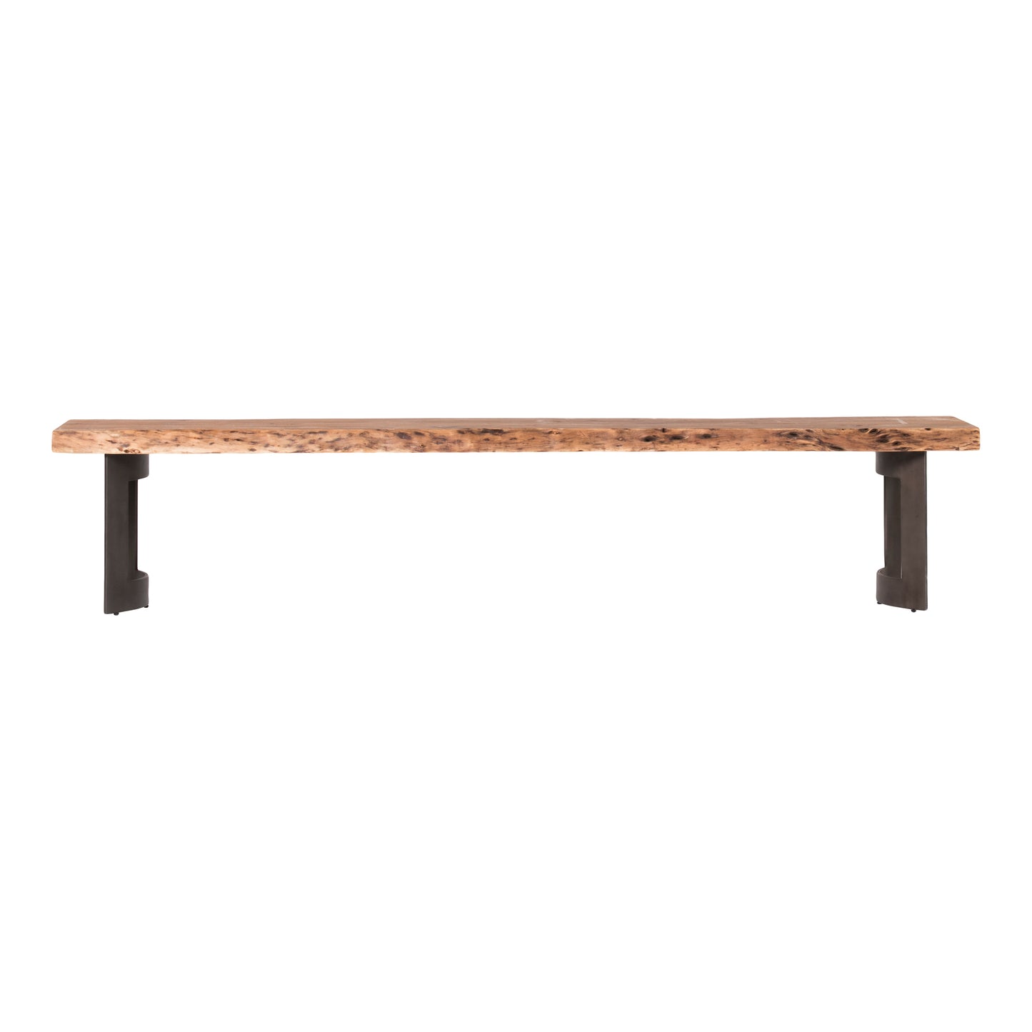 Moes Home Benches Bent Natural Industrial Furniture