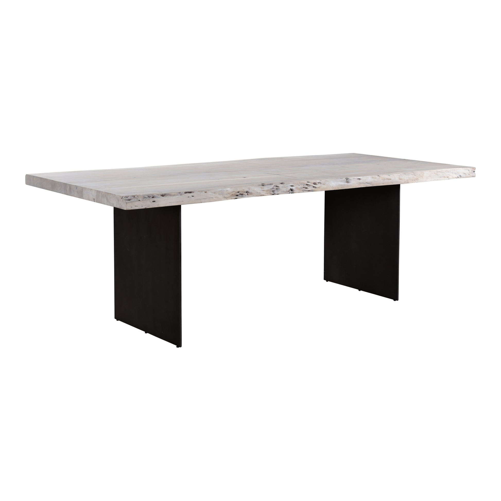 Moes Home Dining Tables Evans White Industrial Furniture