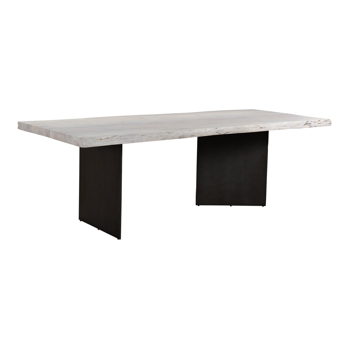 Moes Home Dining Tables Evans White Industrial Furniture