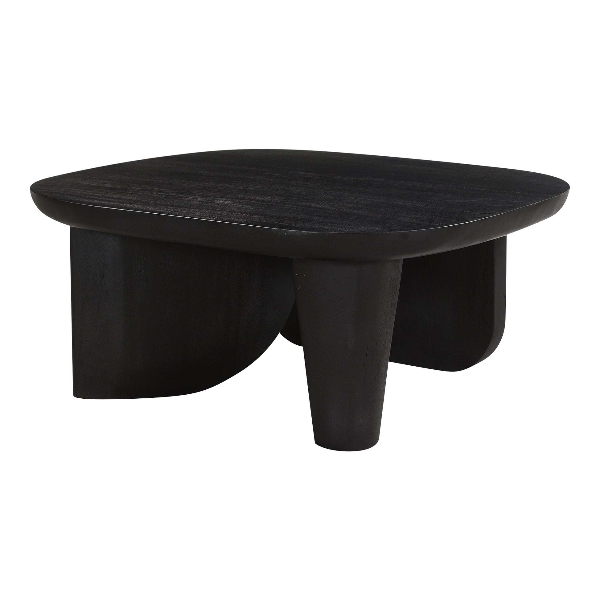 Moes Home Coffee Tables Era Black Rustic Furniture