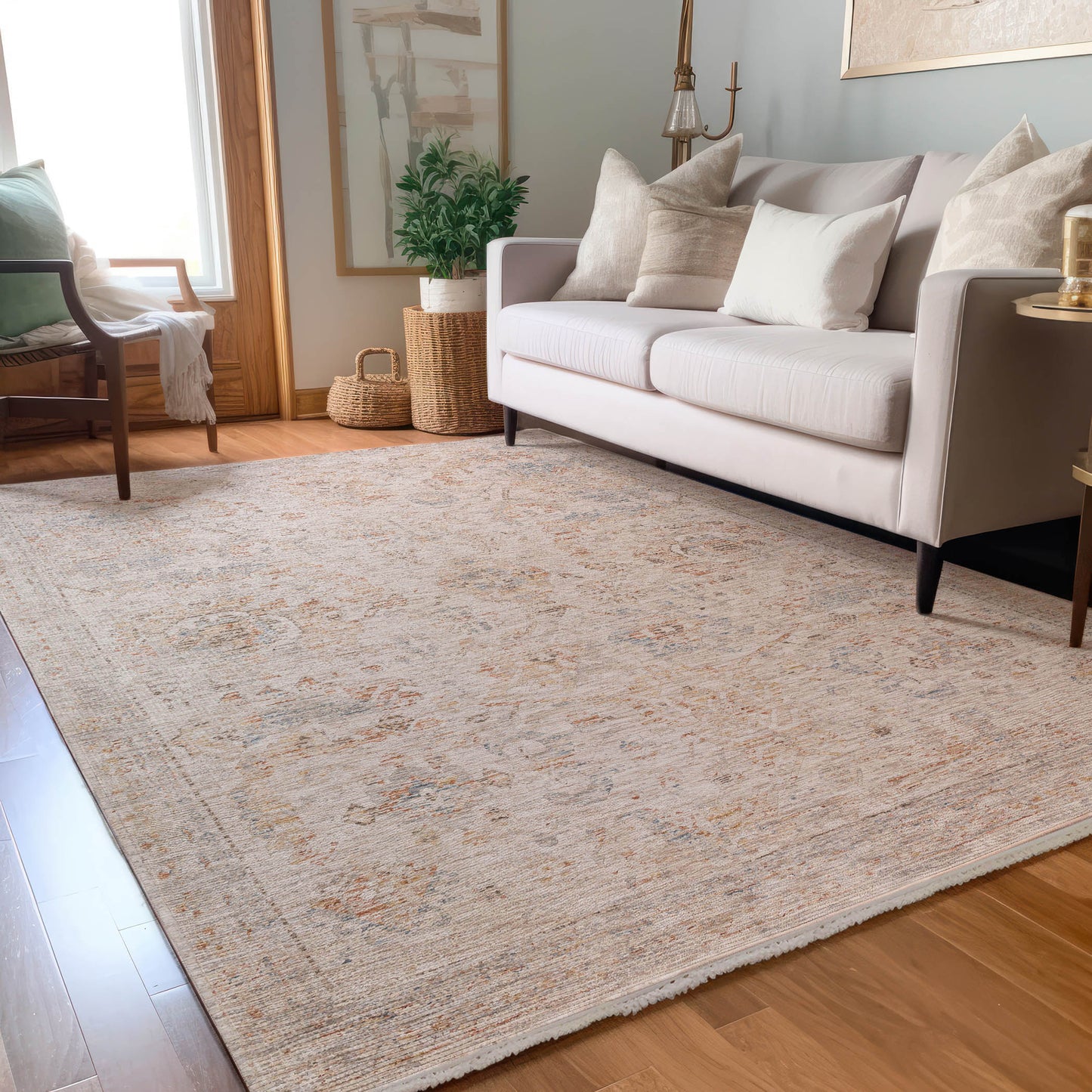 Dalyn Rugs Vienna VI4 Ivory Traditional Power Woven Rug - Rugs - Dalyn Rugs - Atlanta Designer Rugs