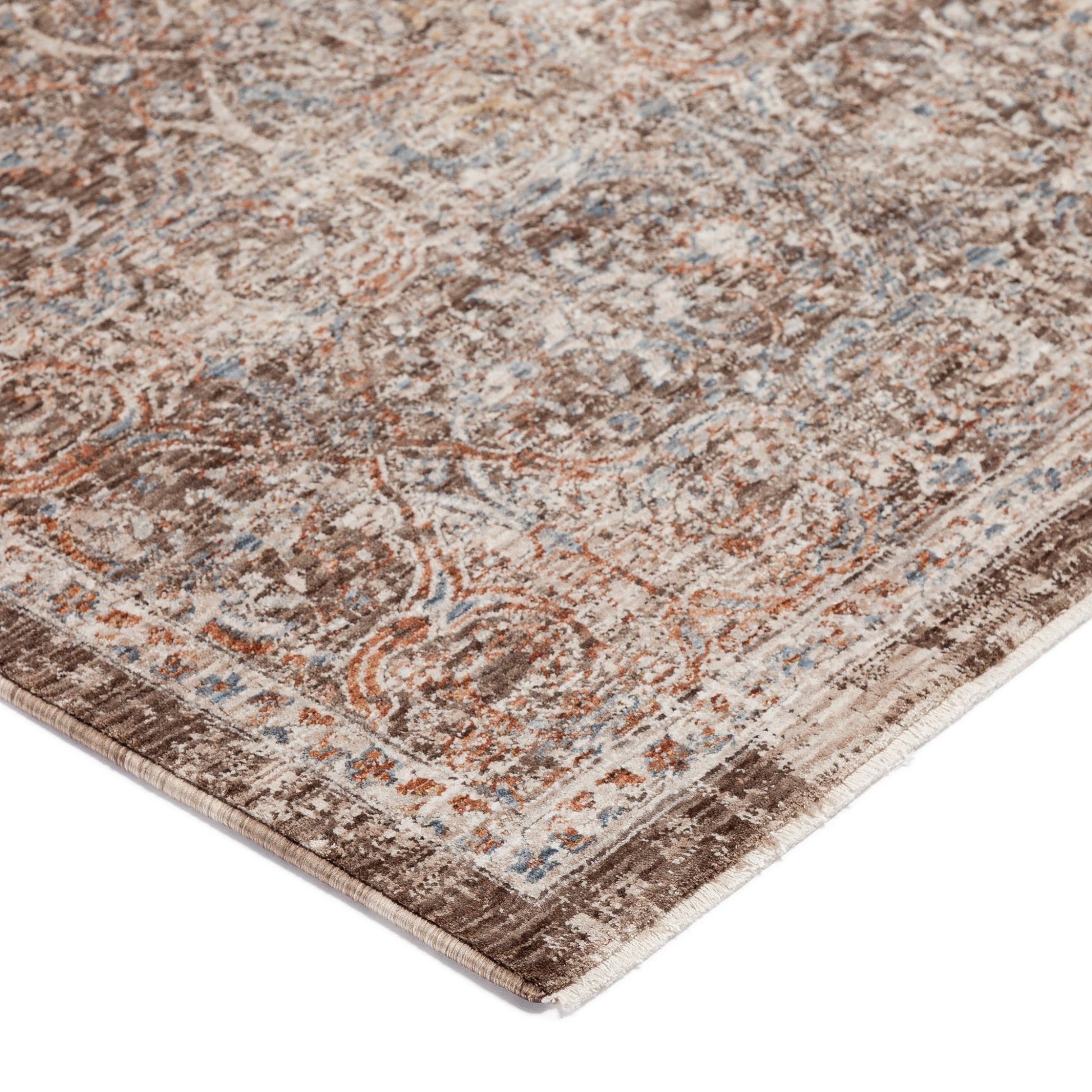 Dalyn Rugs Vienna VI7 Chocolate Traditional Power Woven Rug - Rugs - Dalyn Rugs - Atlanta Designer Rugs