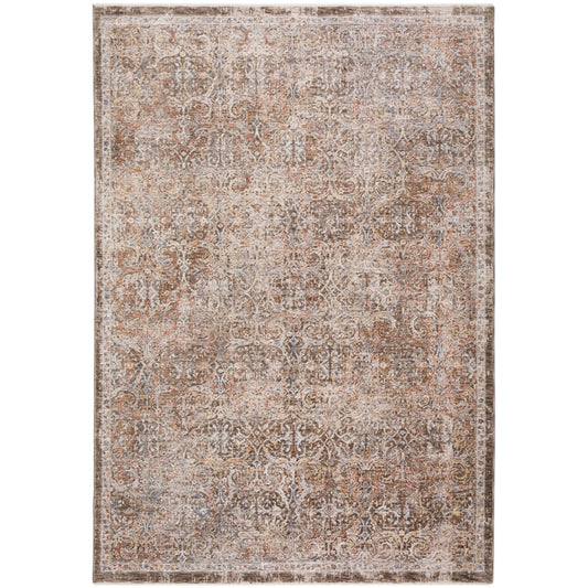 Dalyn Rugs Vienna VI7 Chocolate Traditional Power Woven Rug - Rugs - Dalyn Rugs - Atlanta Designer Rugs