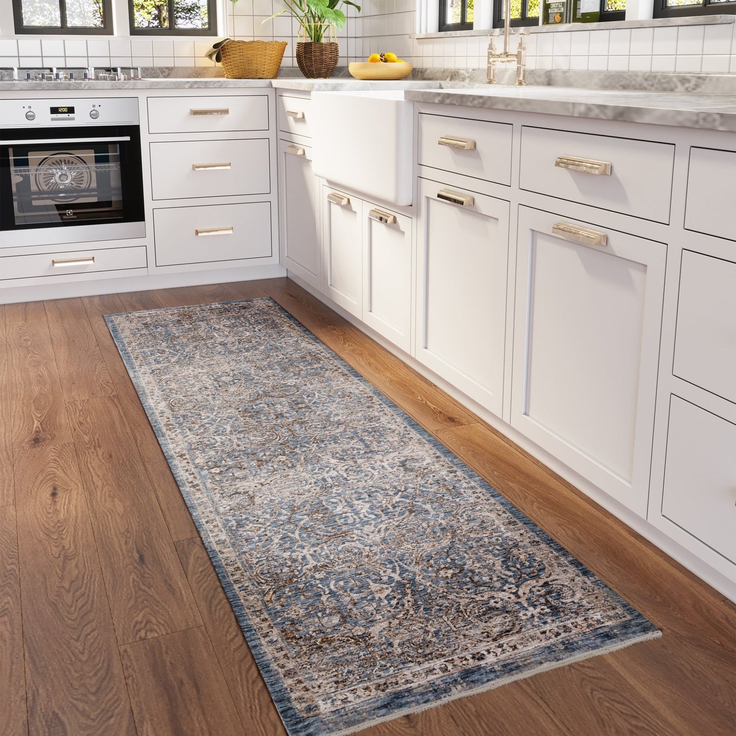 Dalyn Rugs Vienna VI7 Denim Traditional Power Woven Rug - Rugs - Dalyn Rugs - Atlanta Designer Rugs