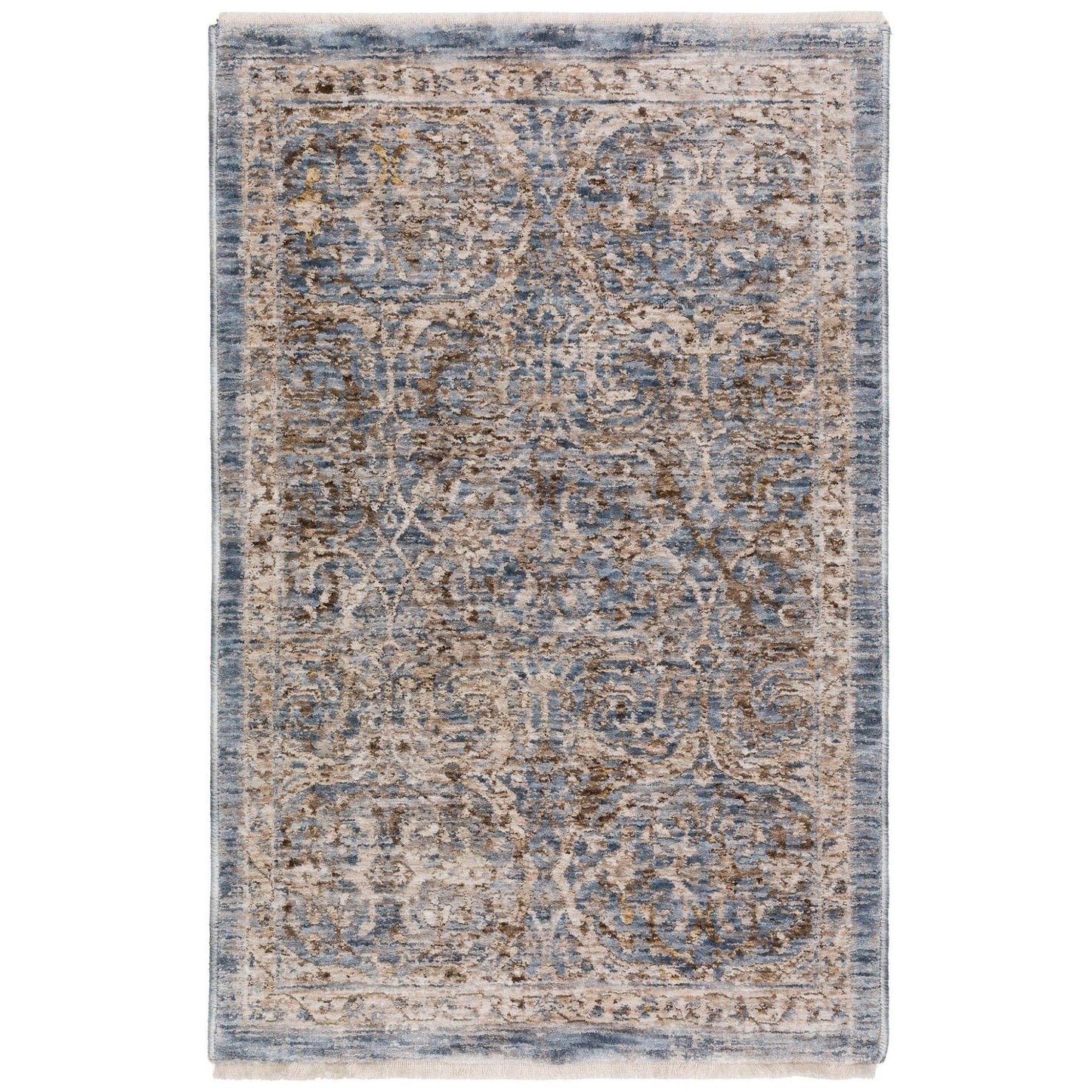 Dalyn Rugs Vienna VI7 Denim Traditional Power Woven Rug - Rugs - Dalyn Rugs - Atlanta Designer Rugs