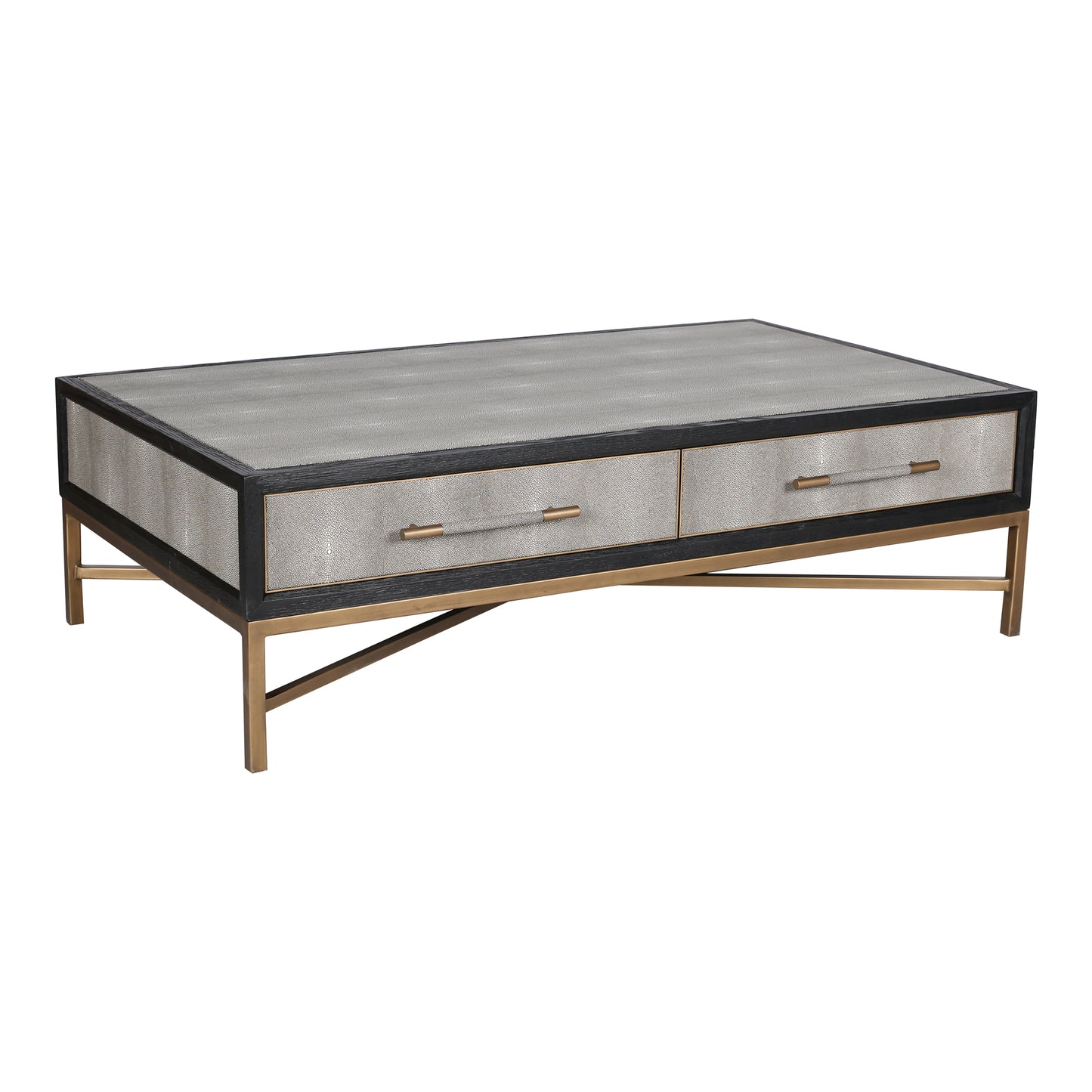 Moes Home Coffee Tables Mako Grey Art Deco Furniture