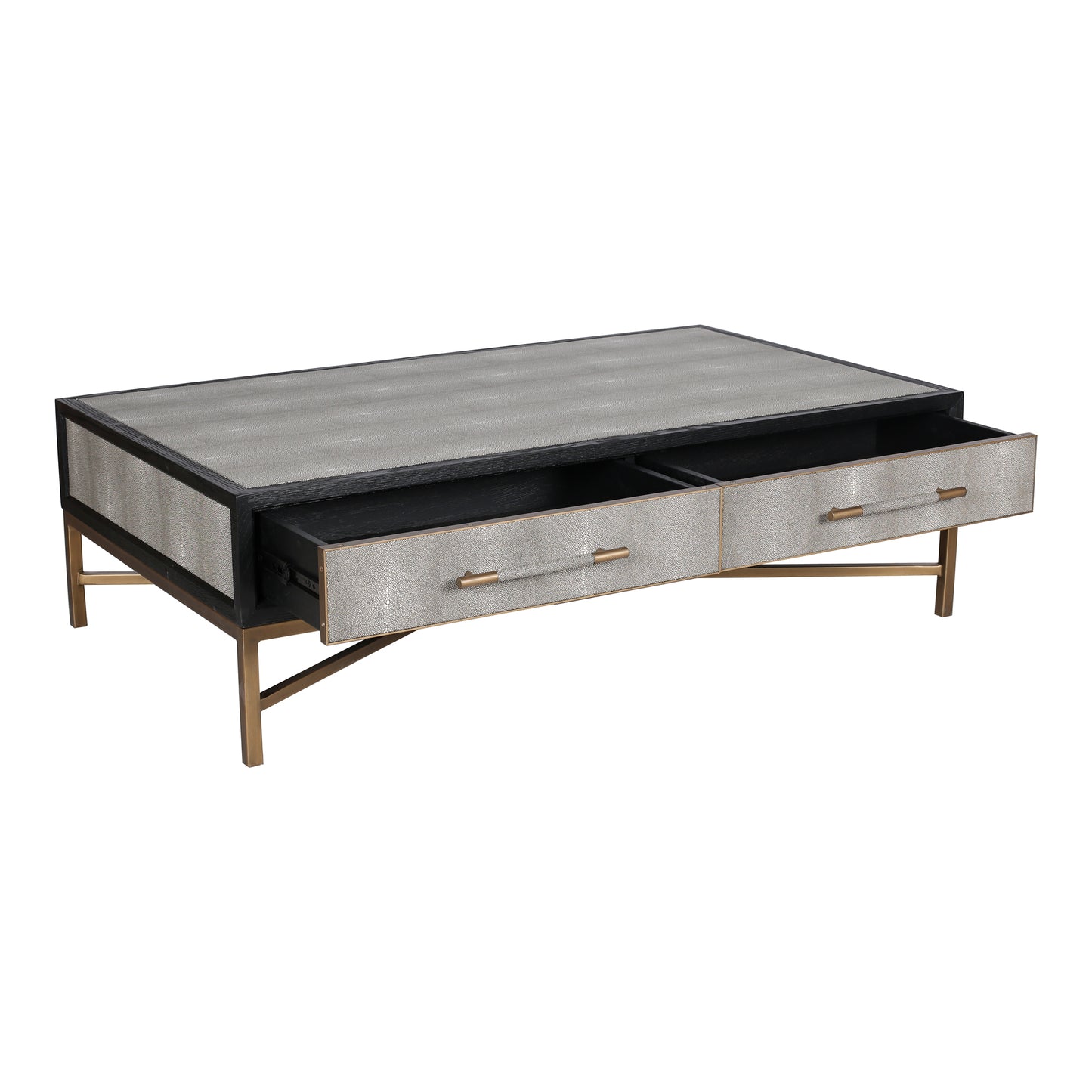 Moes Home Coffee Tables Mako Grey Art Deco Furniture