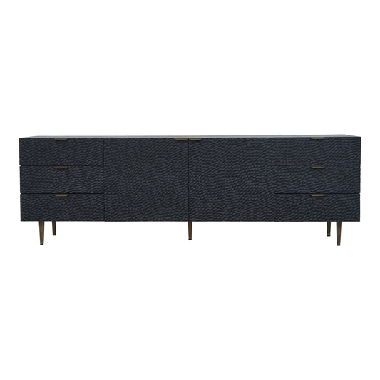 Moes Home Media Units Breu Black Contemporary Furniture