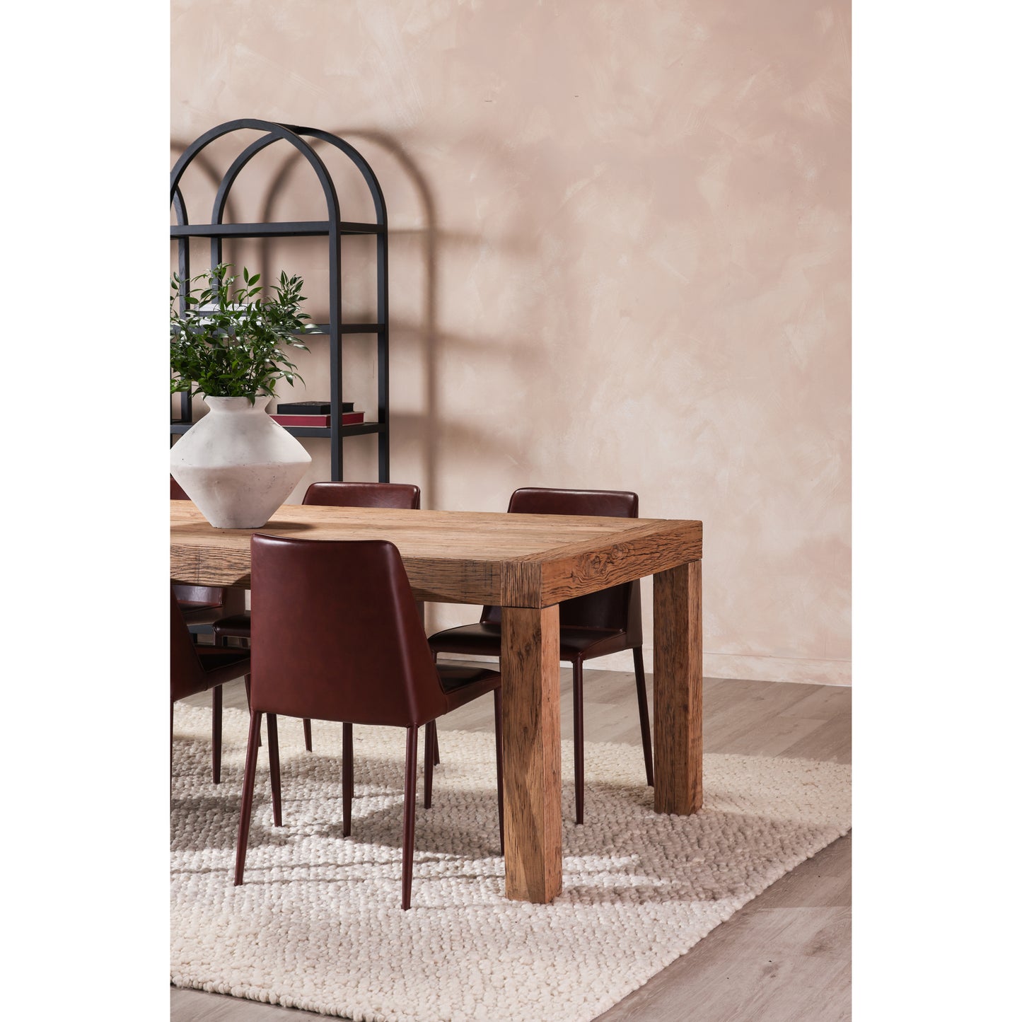 Moes Home Dining Tables Evander Natural  Furniture