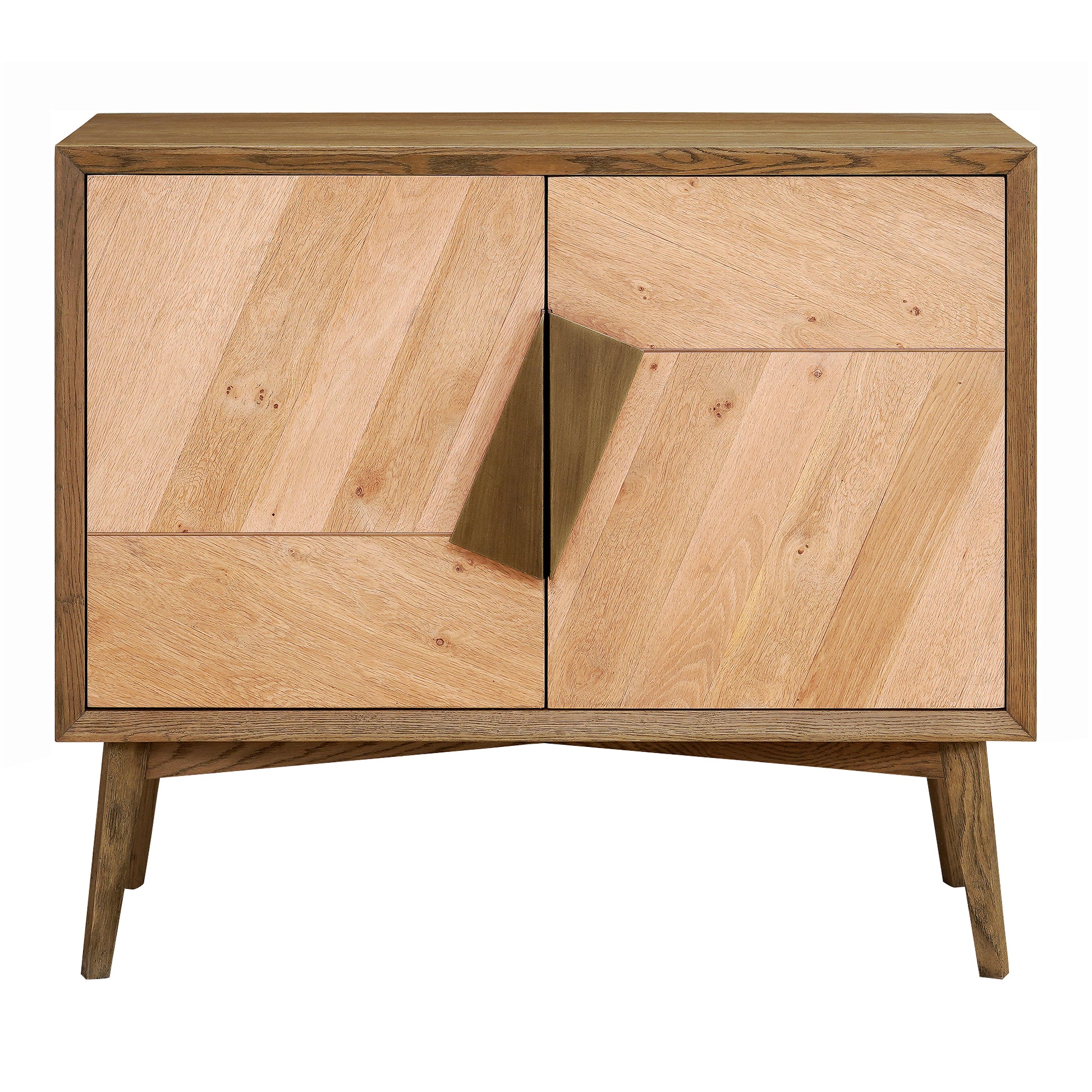 Moes Home Cabinets CHARLTON Natural Mid-Century Modern Furniture