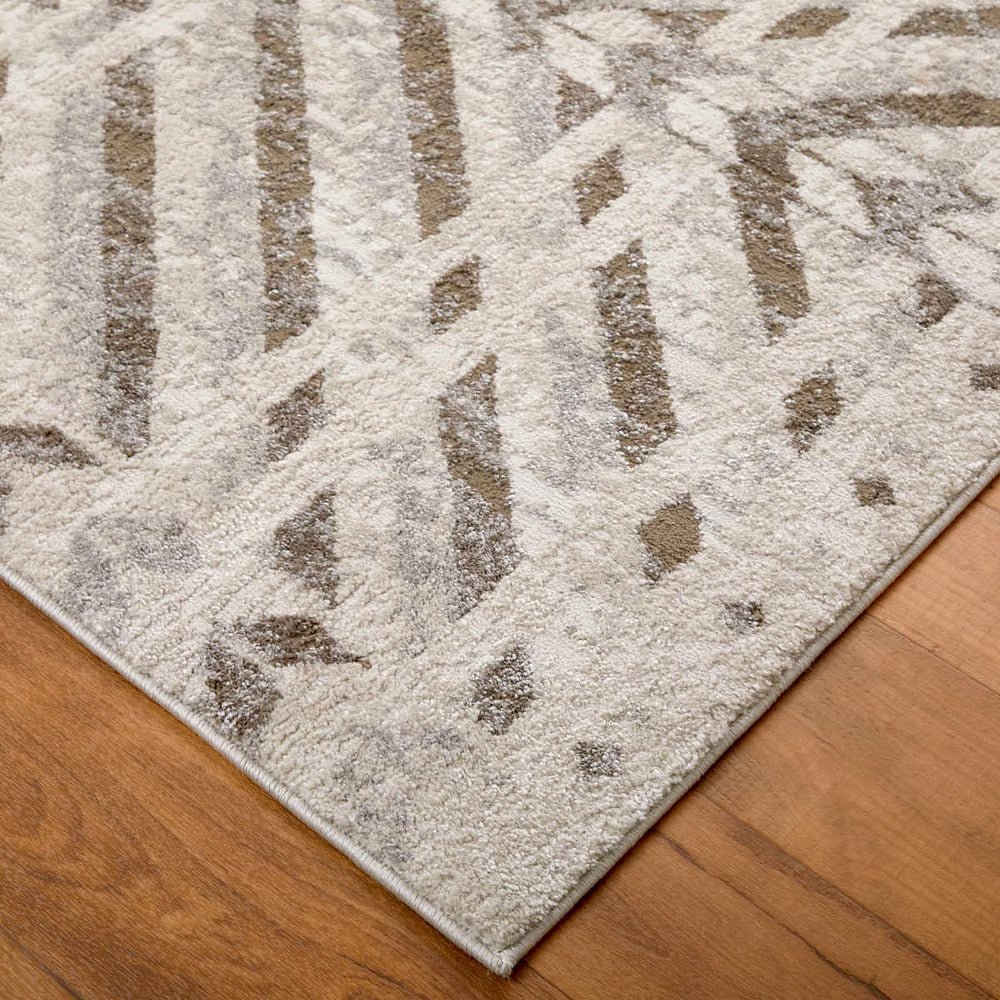 Feizy Vancouver 39NQF Beige Brown Modern/Industrial Rug - Rugs - Feizy - Atlanta Designer Rugs