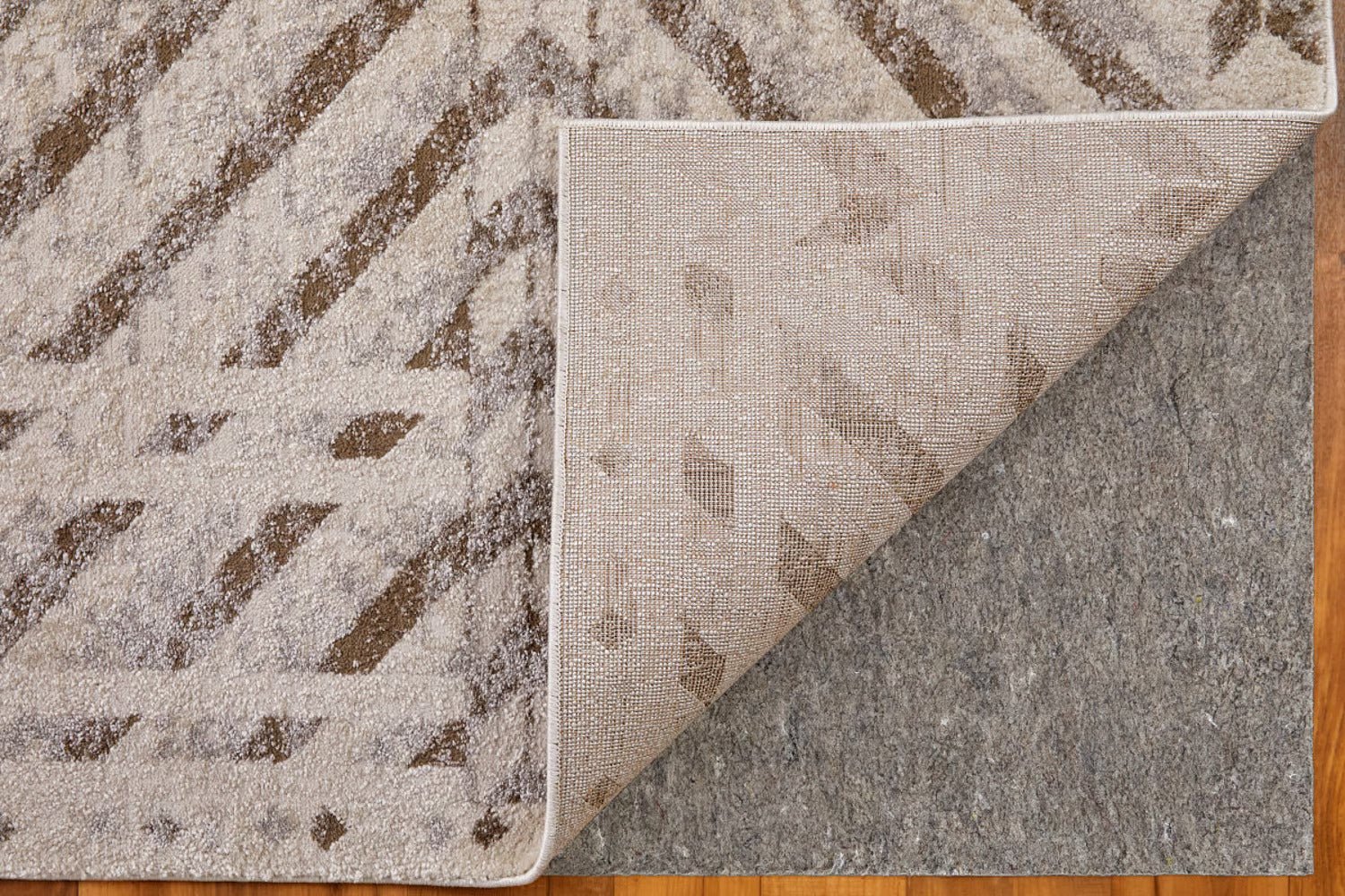 Feizy Vancouver 39NQF Beige Brown Modern/Industrial Rug - Rugs - Feizy - Atlanta Designer Rugs