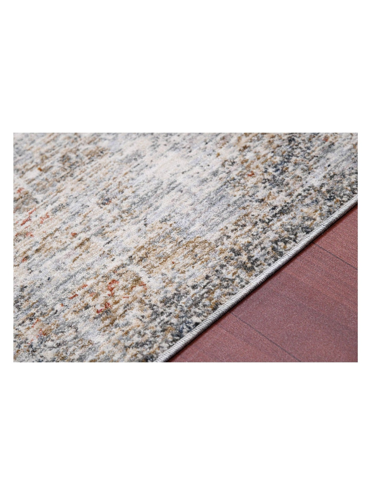 Limited Westonia WES - 903 GRAY ORANGE Transitional Machinemade Rug - Rugs - Limited - Atlanta Designer Rugs