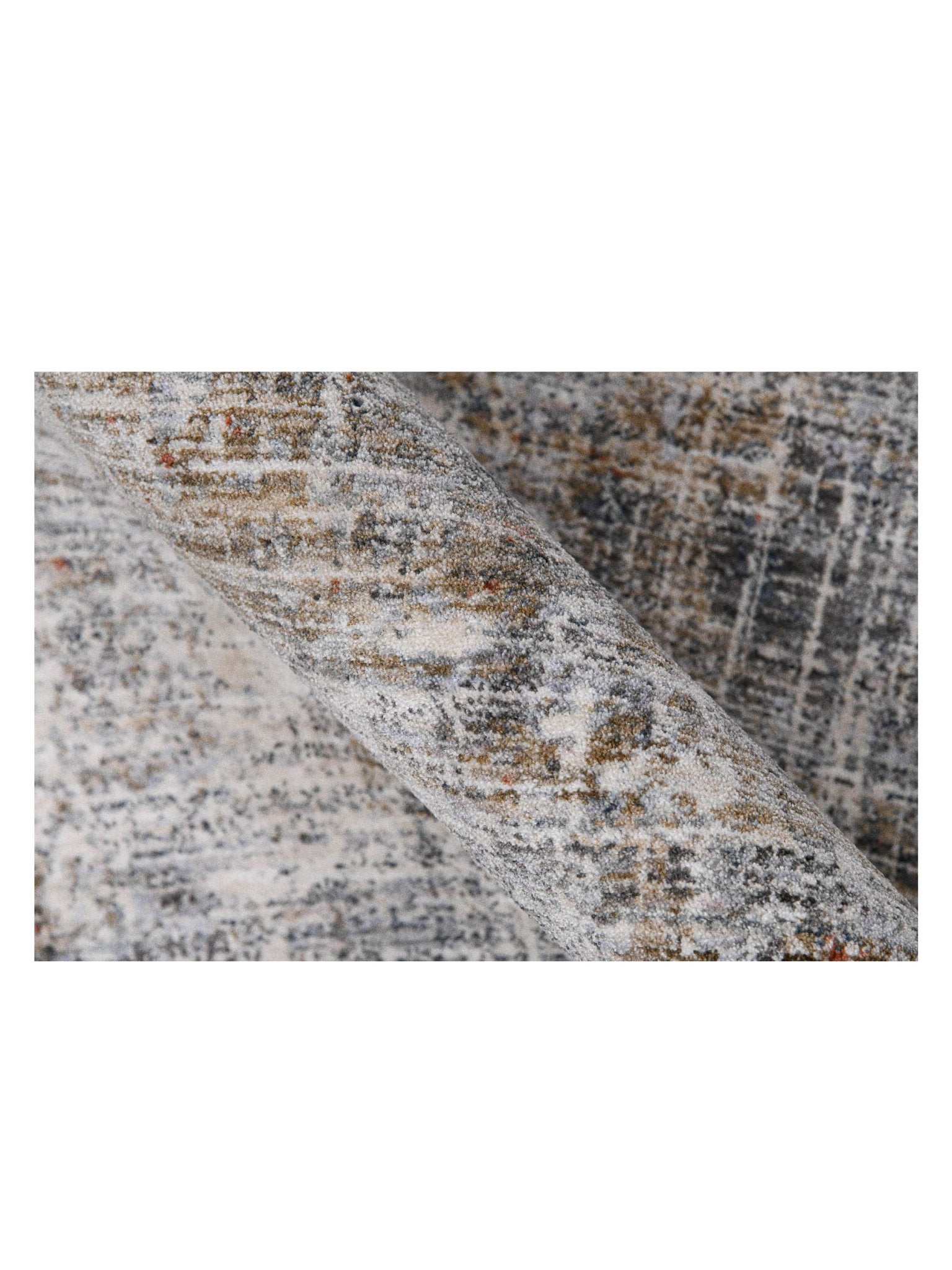 Limited Westonia WES - 903 GRAY ORANGE Transitional Machinemade Rug - Rugs - Limited - Atlanta Designer Rugs