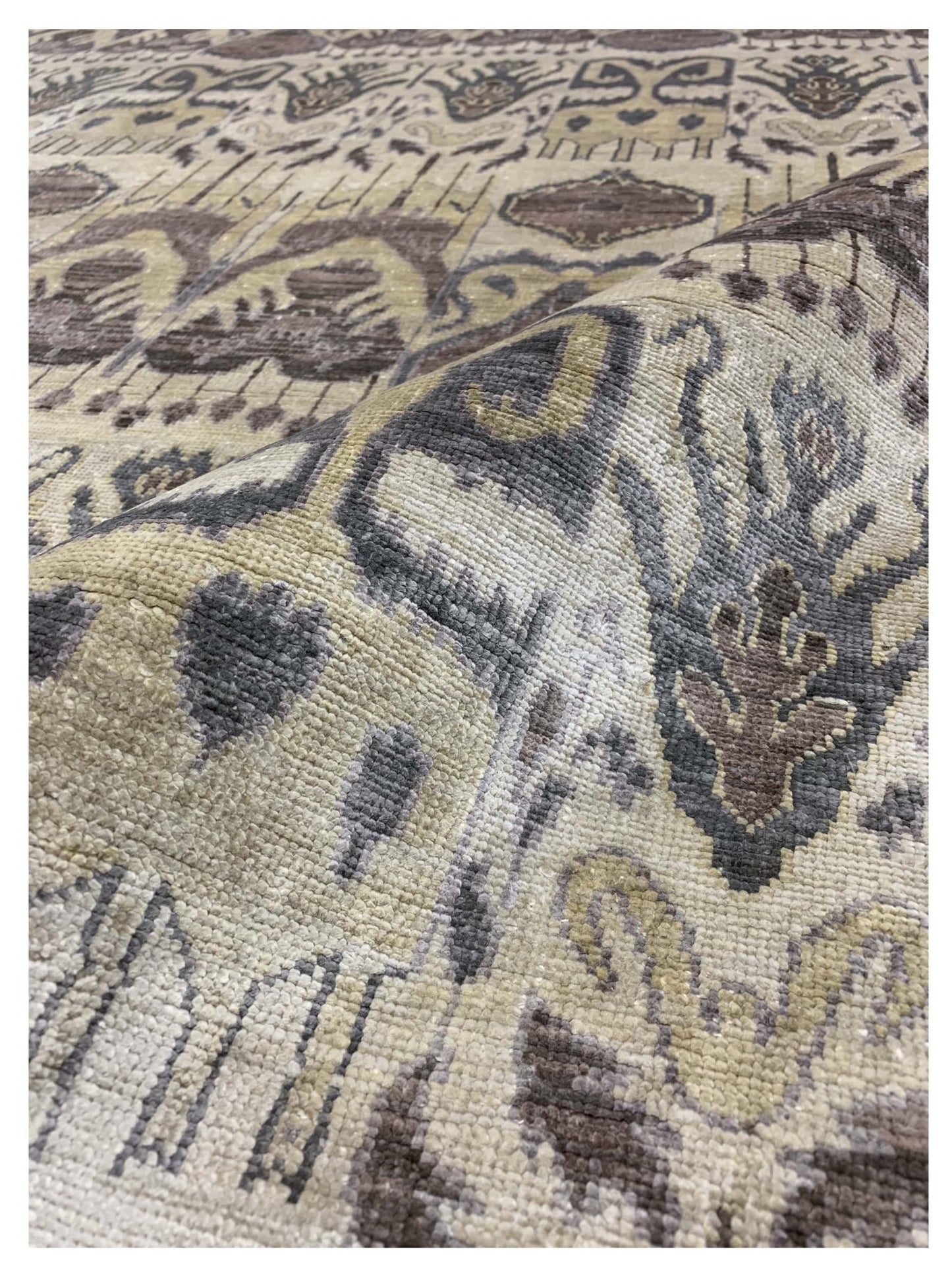 Artisan Pamela Beige Transitional Knotted Rug - Rugs - Artisan - Atlanta Designer Rugs