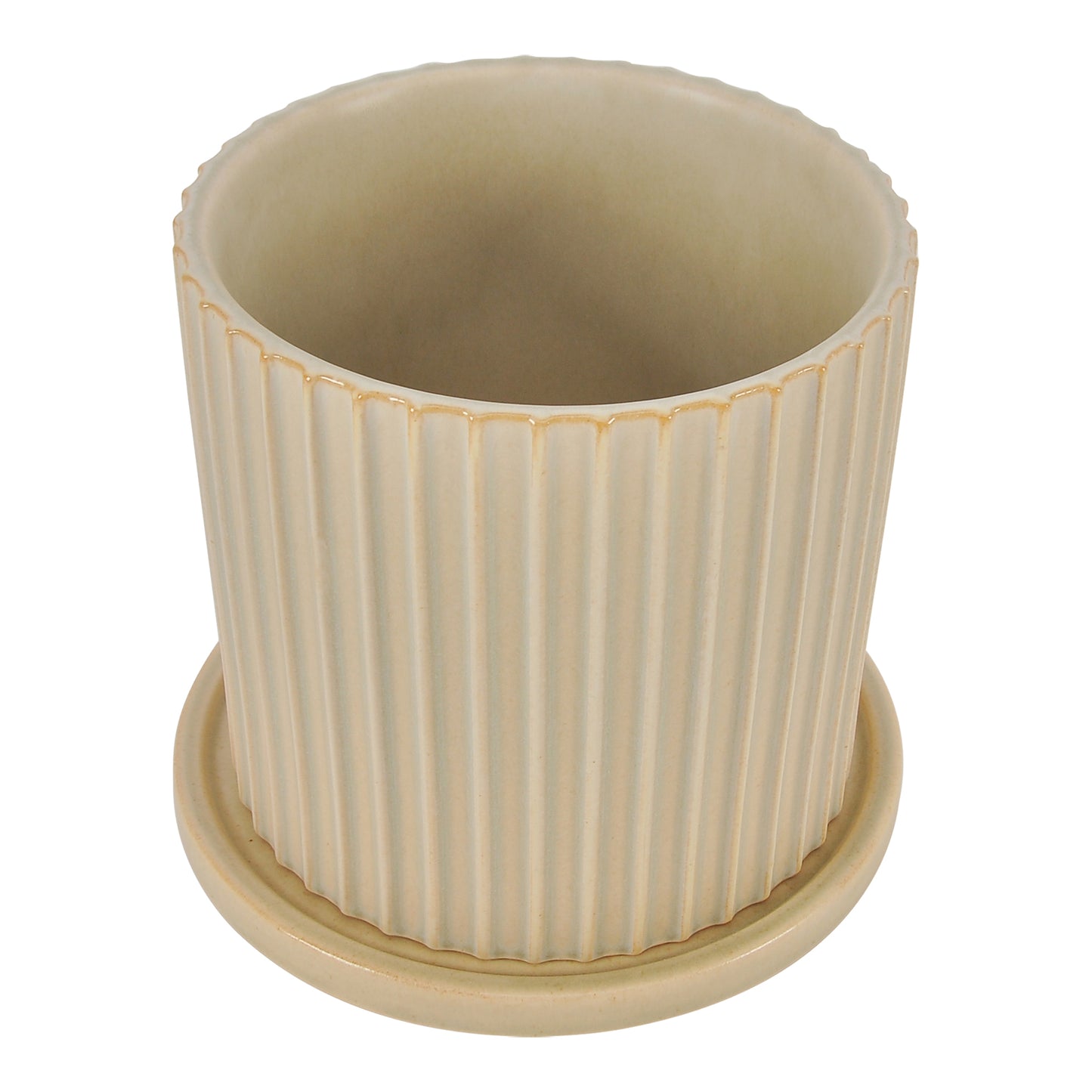 Moes Home Planters Kuhi Beige  Furniture