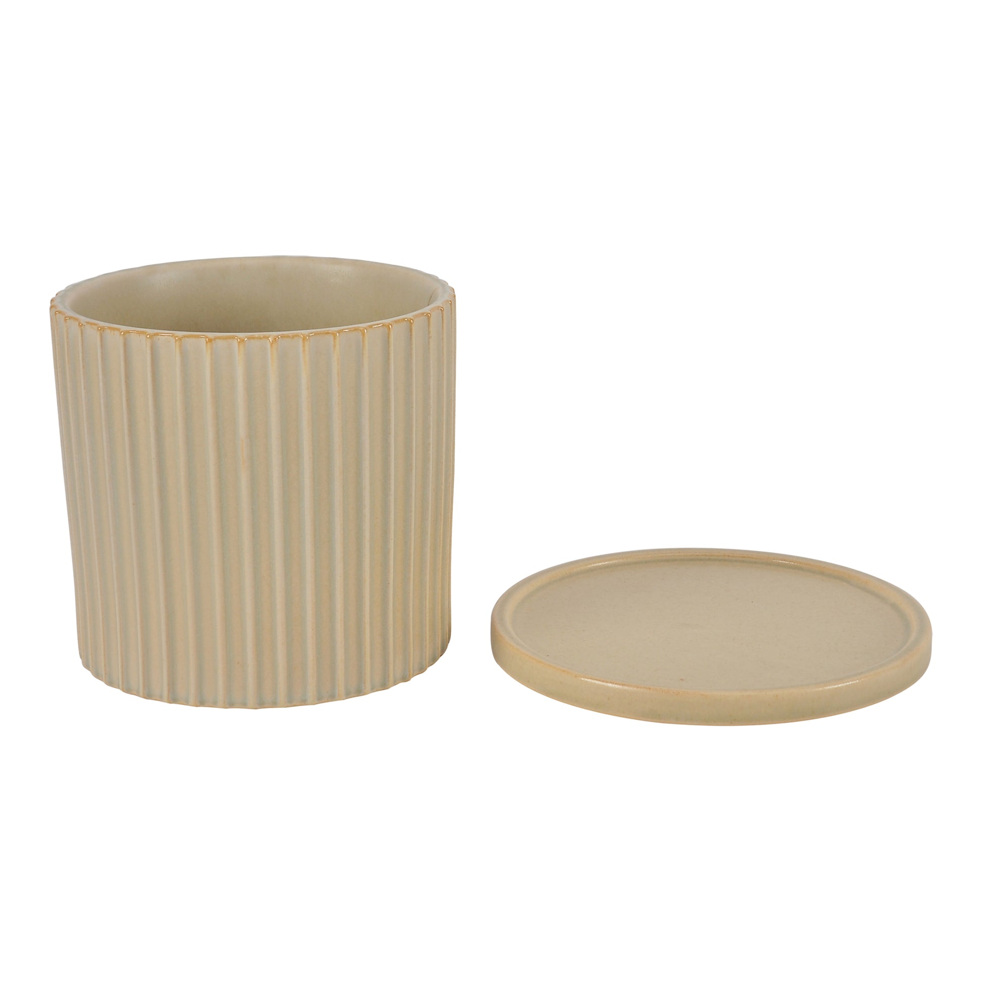 Moes Home Planters Kuhi Beige  Furniture