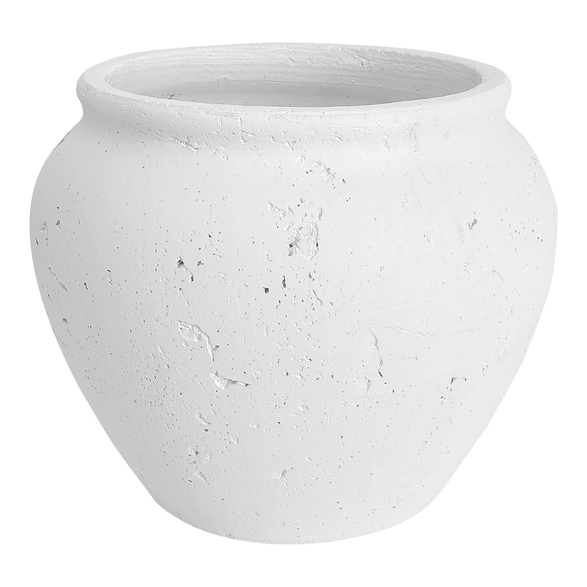 Moes Home Vases Nisso White  Furniture