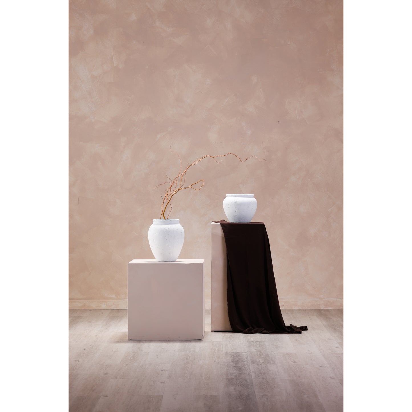 Moes Home Vases Nisso White  Furniture