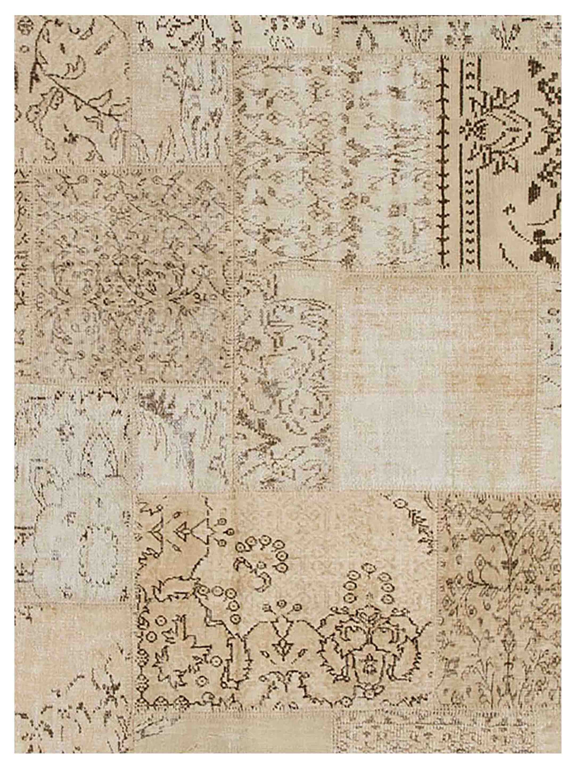 Artisan Valarie Beige Vintage Knotted Rug - Rugs - Artisan - Atlanta Designer Rugs