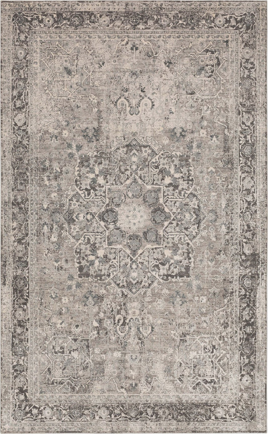 Karastan Tryst RG078 Grey Traditional Machinemade Rug - Rugs - Karastan - Atlanta Designer Rugs