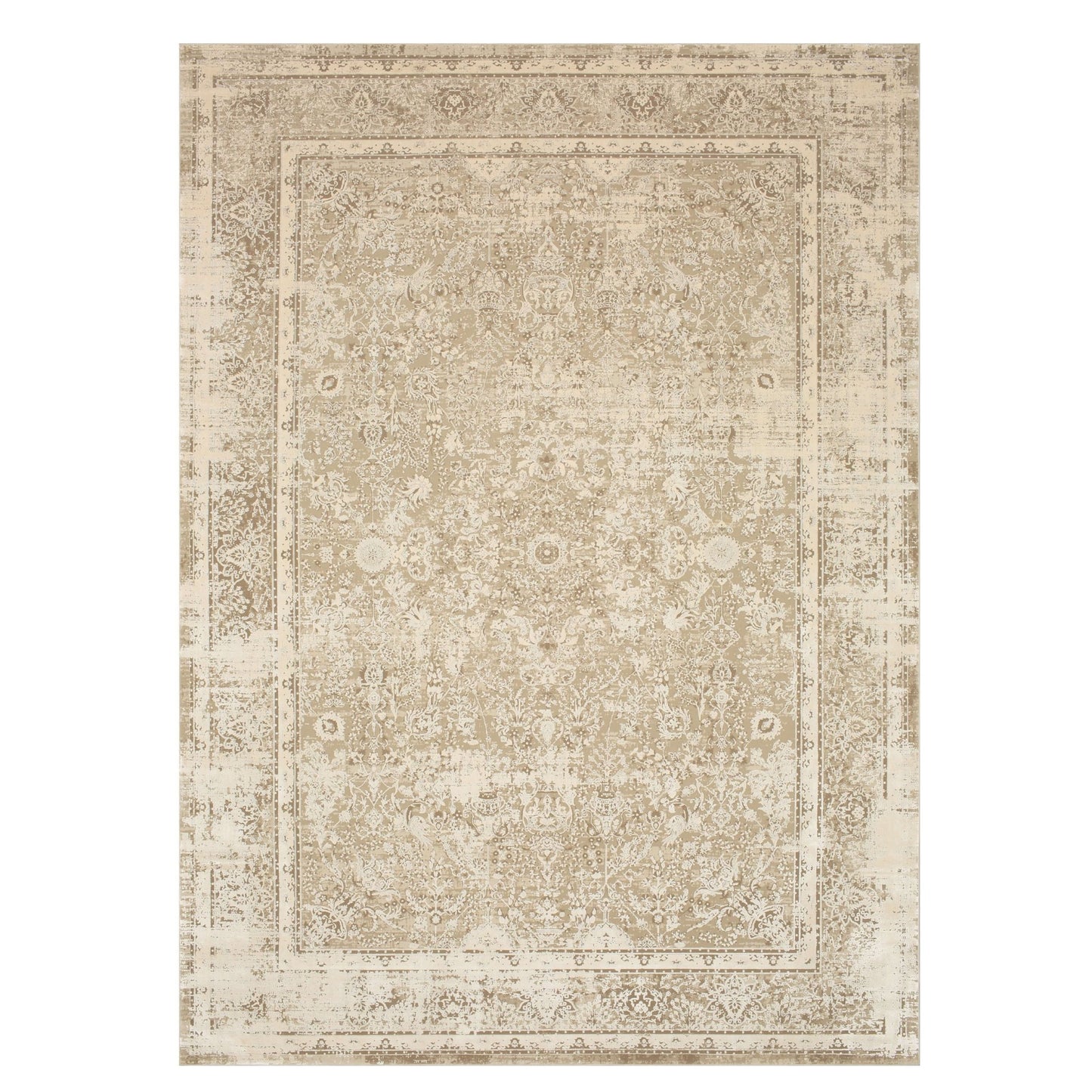 Karastan Tryst R1084 Cream Machinemade Rug - Rugs - Karastan - Atlanta Designer Rugs