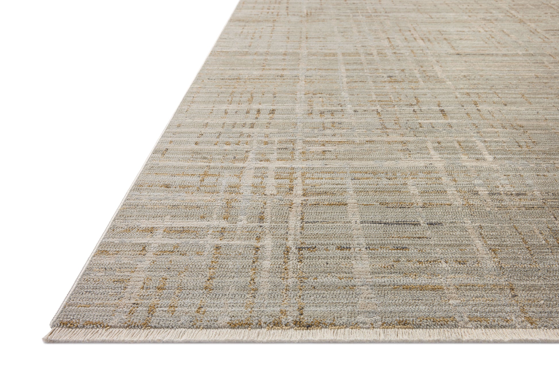 Loloi II Wade WAE-03 Mist Gold Contemporary Power Loomed Rug