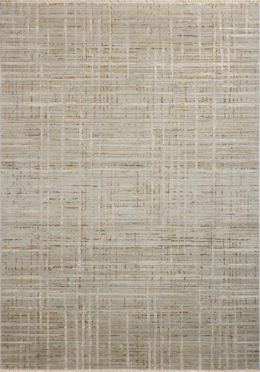 Loloi II Wade WAE-03 Mist Gold Contemporary Power Loomed Rug