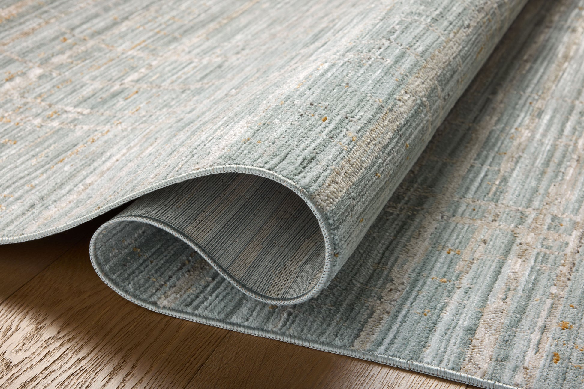 Loloi II Wade WAE-03 Spa Sand Contemporary Power Loomed Rug