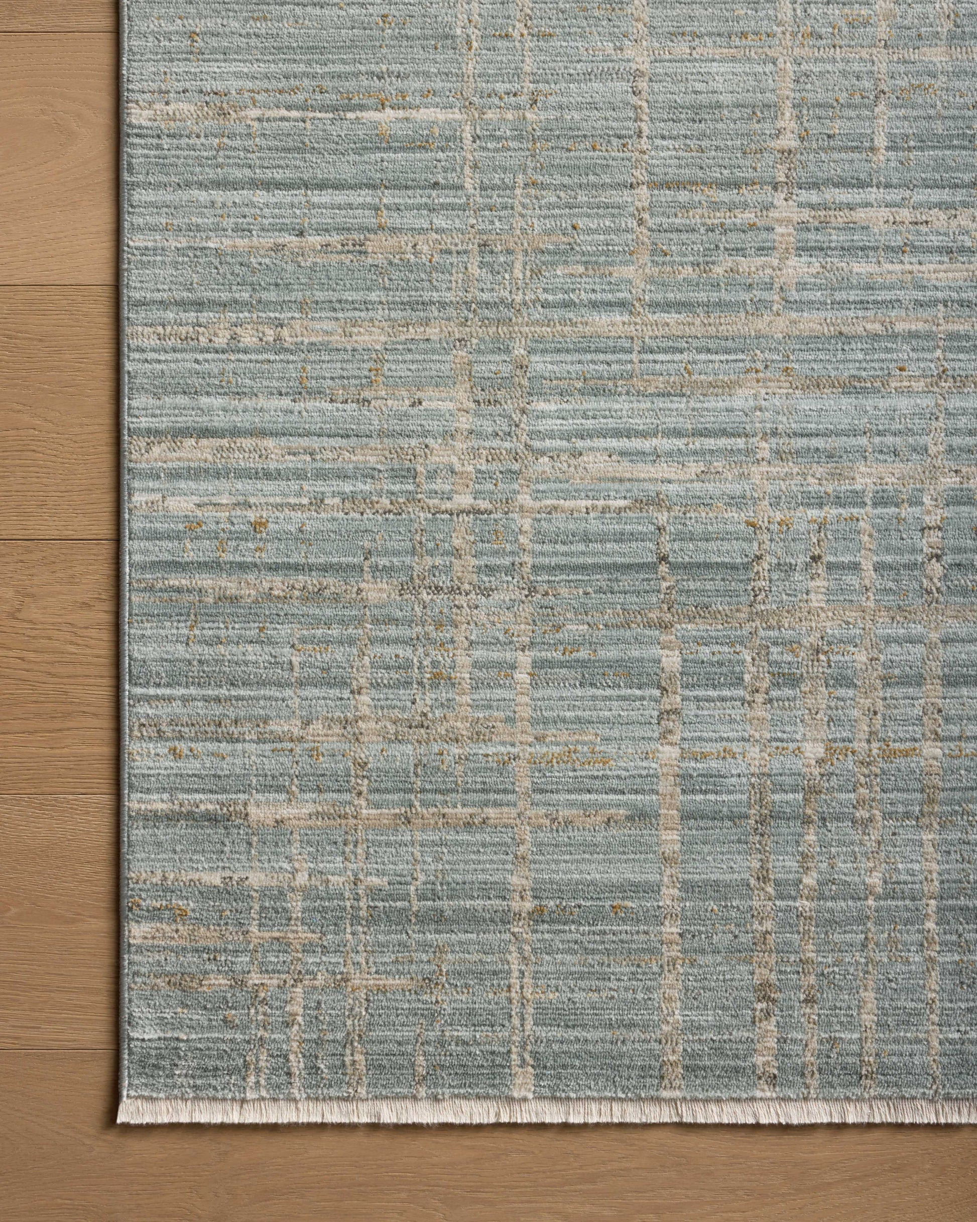 Loloi II Wade WAE-03 Spa Sand Contemporary Power Loomed Rug