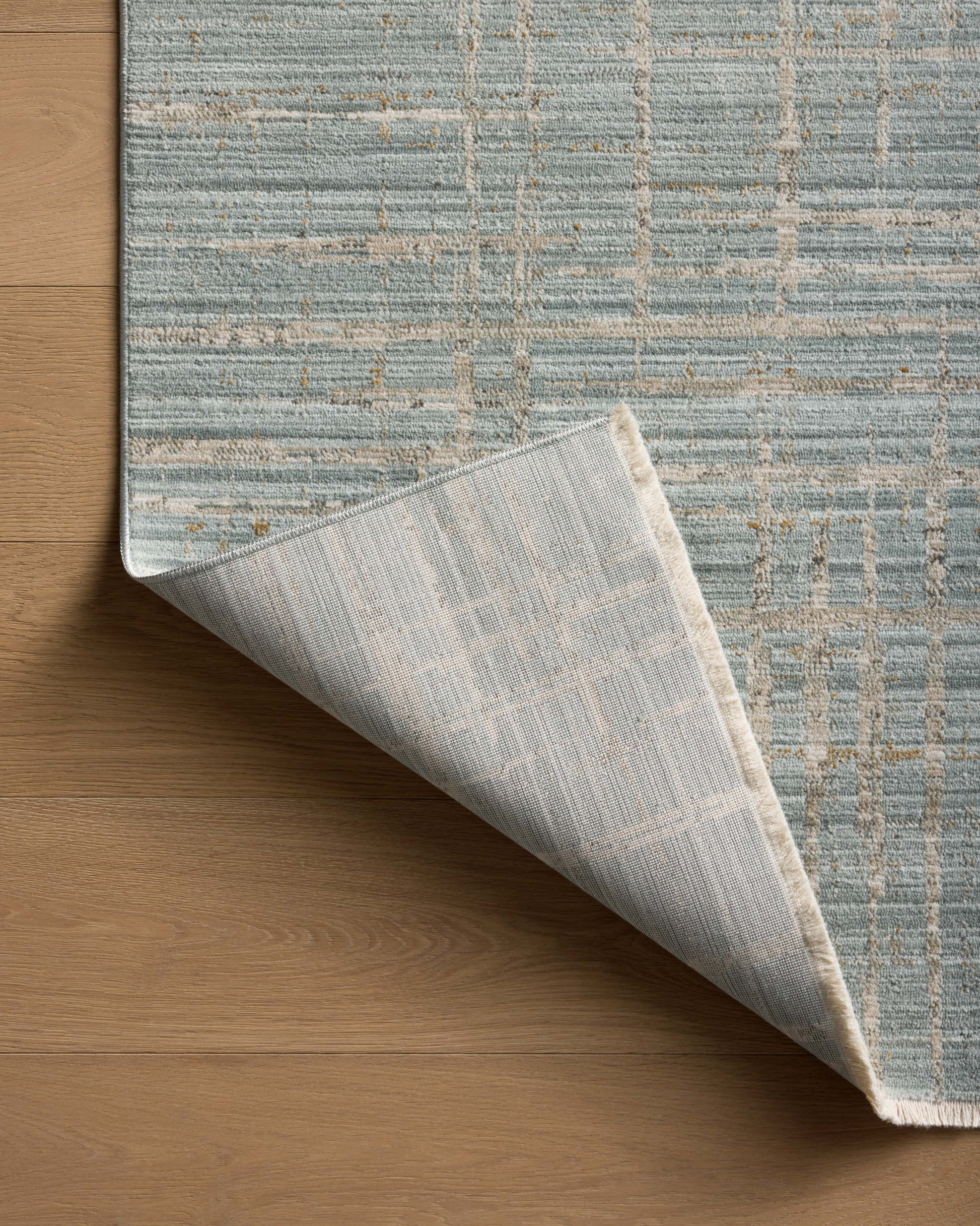 Loloi II Wade WAE-03 Spa Sand Contemporary Power Loomed Rug