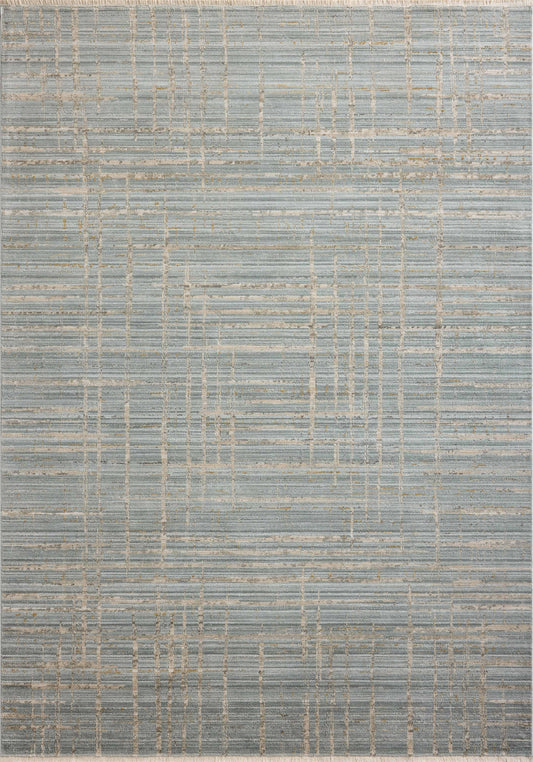 Loloi II Wade WAE-03 Spa Sand Contemporary Power Loomed Rug