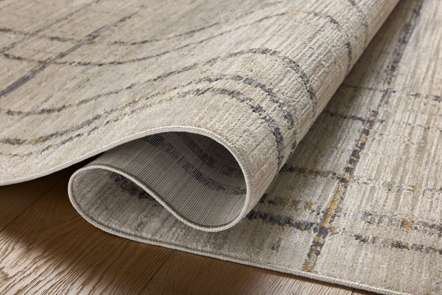 Loloi II Wade WAE-05 Beige Midnight Contemporary Power Loomed Rug