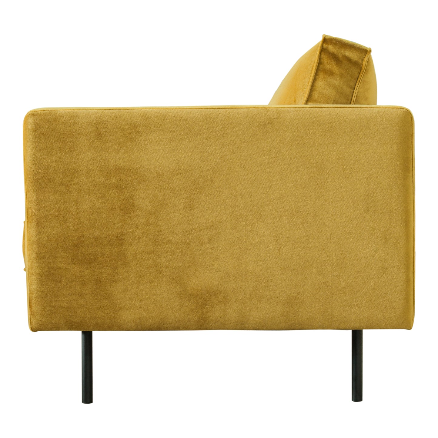 Moes Home Sofas Raphael Yellow Mid-Century Modern Furniture