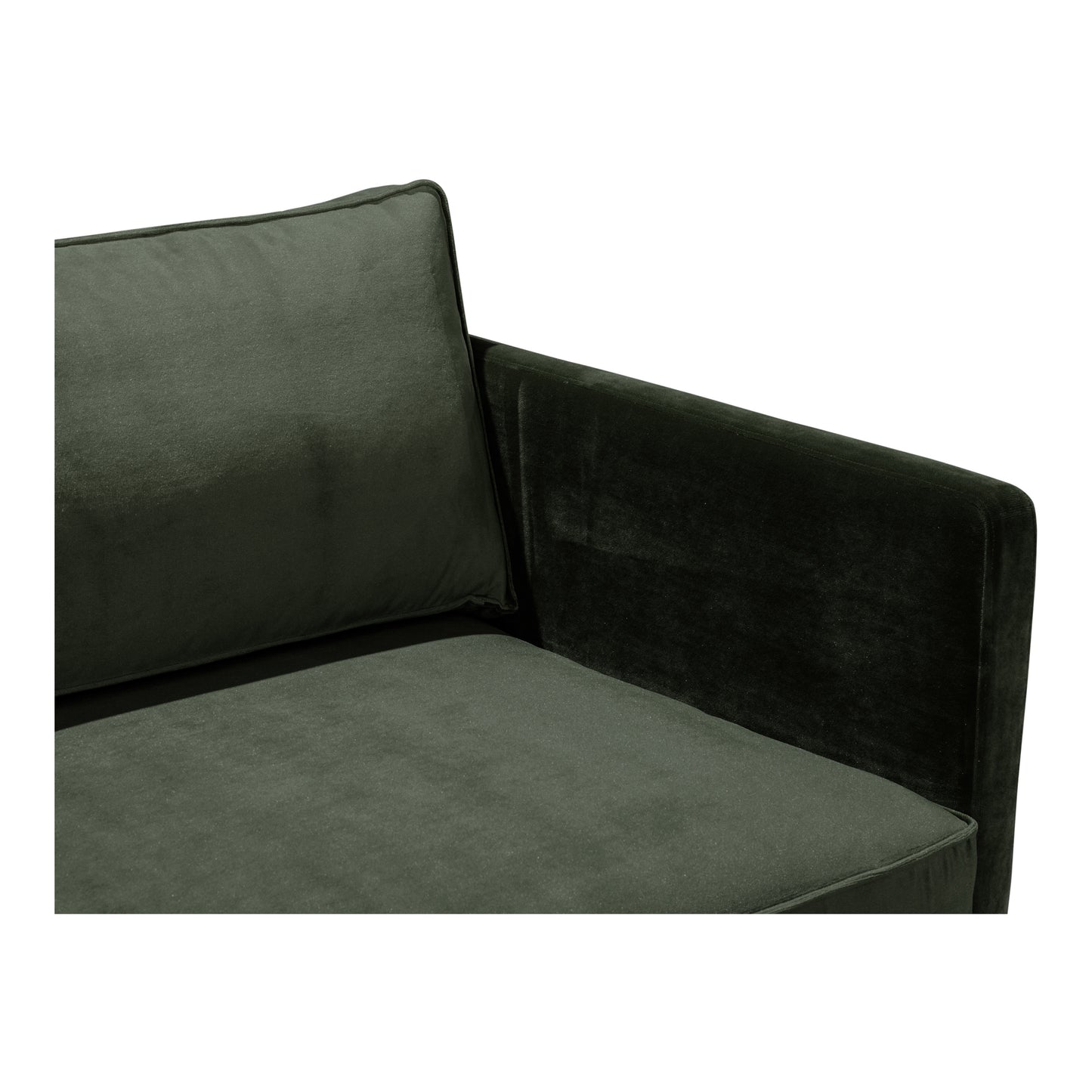 Moes Home Sofas Raphael Green Mid-Century Modern Furniture