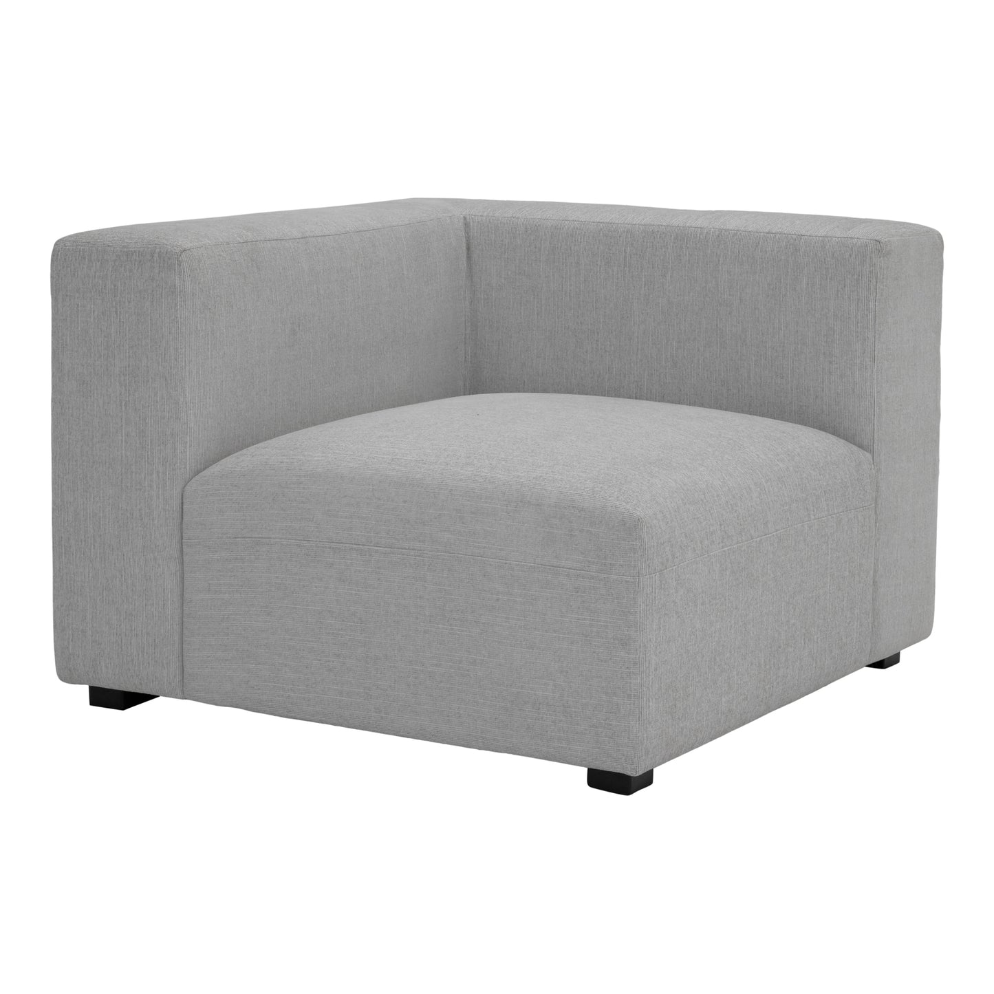 Moes Home Corner Chairs Romy White Contemporary Furniture