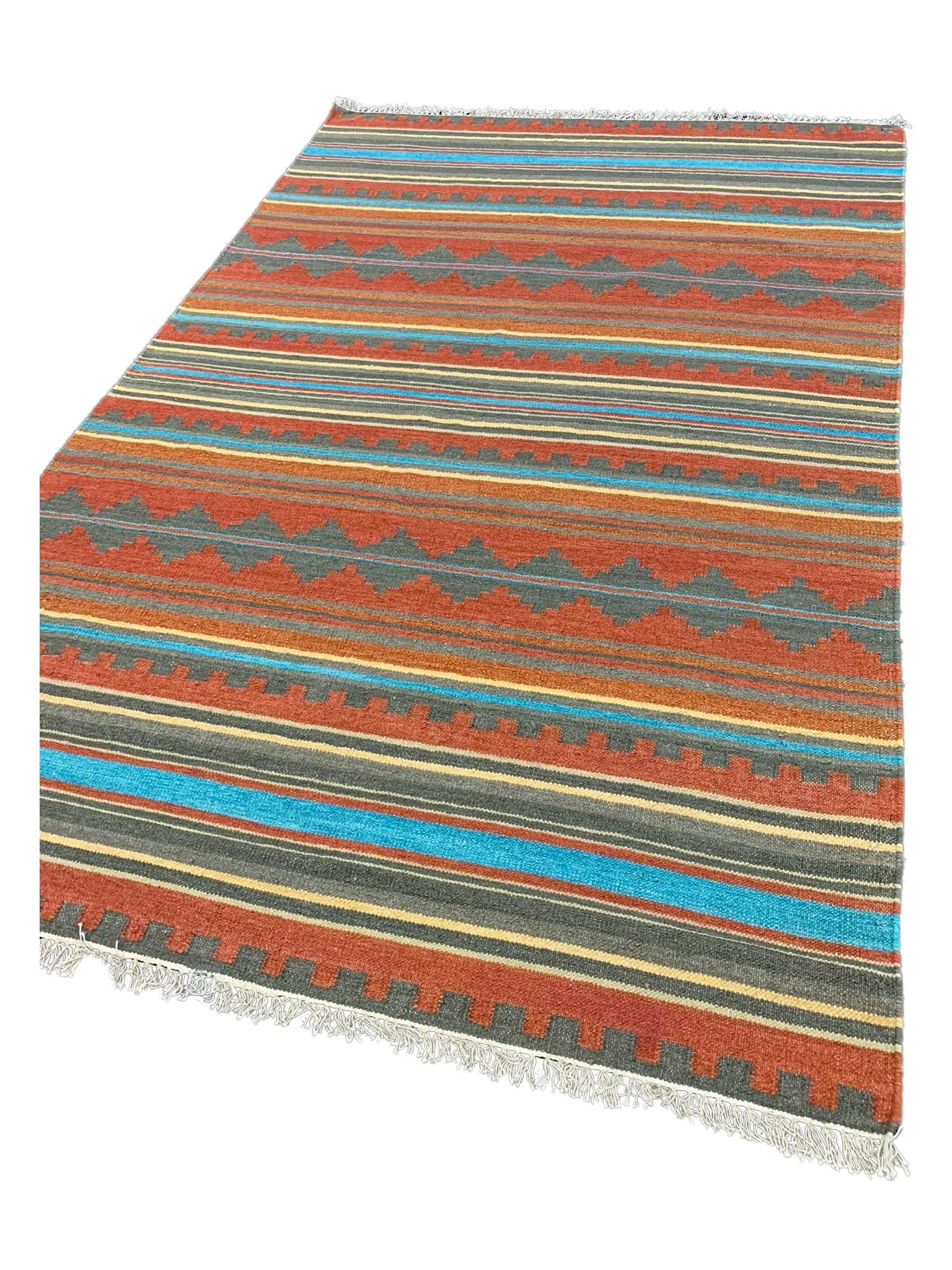 Artisan Kim Multi Kilim Woven Rug - Rugs - Artisan - Atlanta Designer Rugs