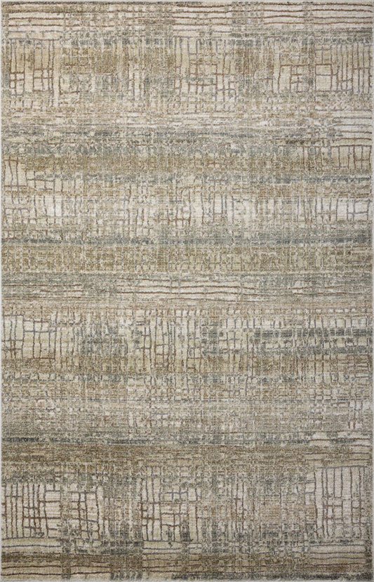 Loloi Wyatt WYA-03 Lagoon Natural Contemporary Power Loomed Rug