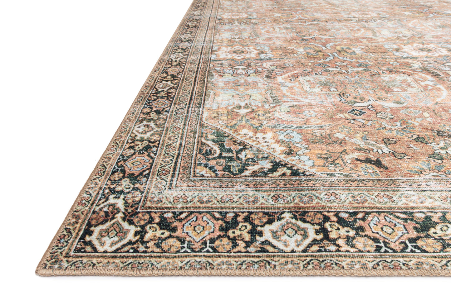 Loloi II Wynter WYN-02 Auburn Multi Traditional Power Loomed Rug